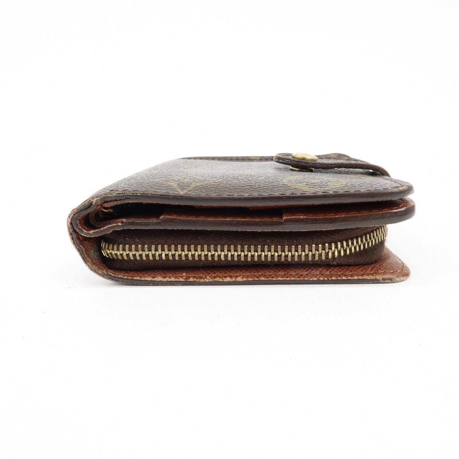 Louis Vuitton Monogram Set of 2 Bi-fold Wallets Brown M61667 M61660