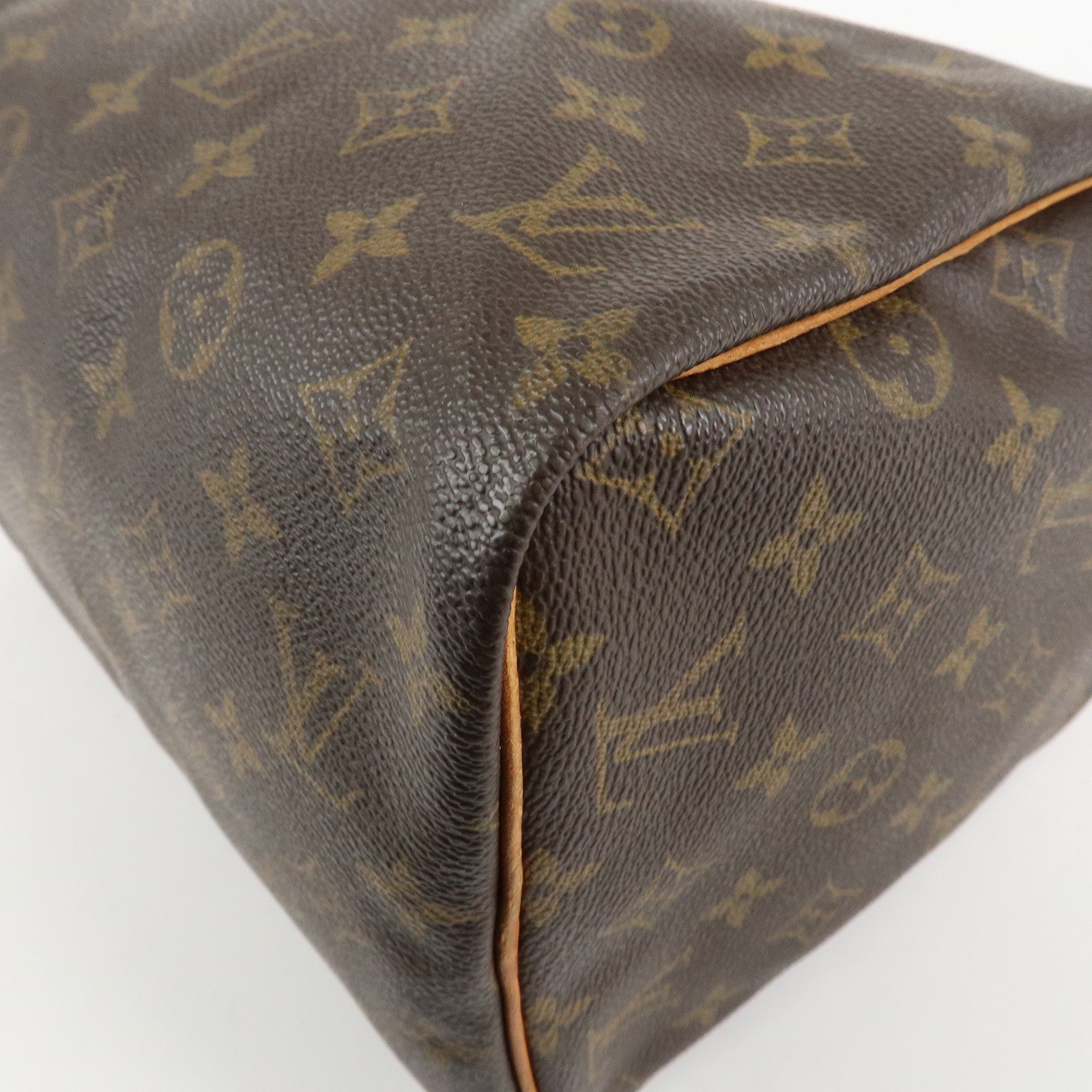 Louis Vuitton Monogram Speedy 30 Hand Bag Boston Bag M41526 Used