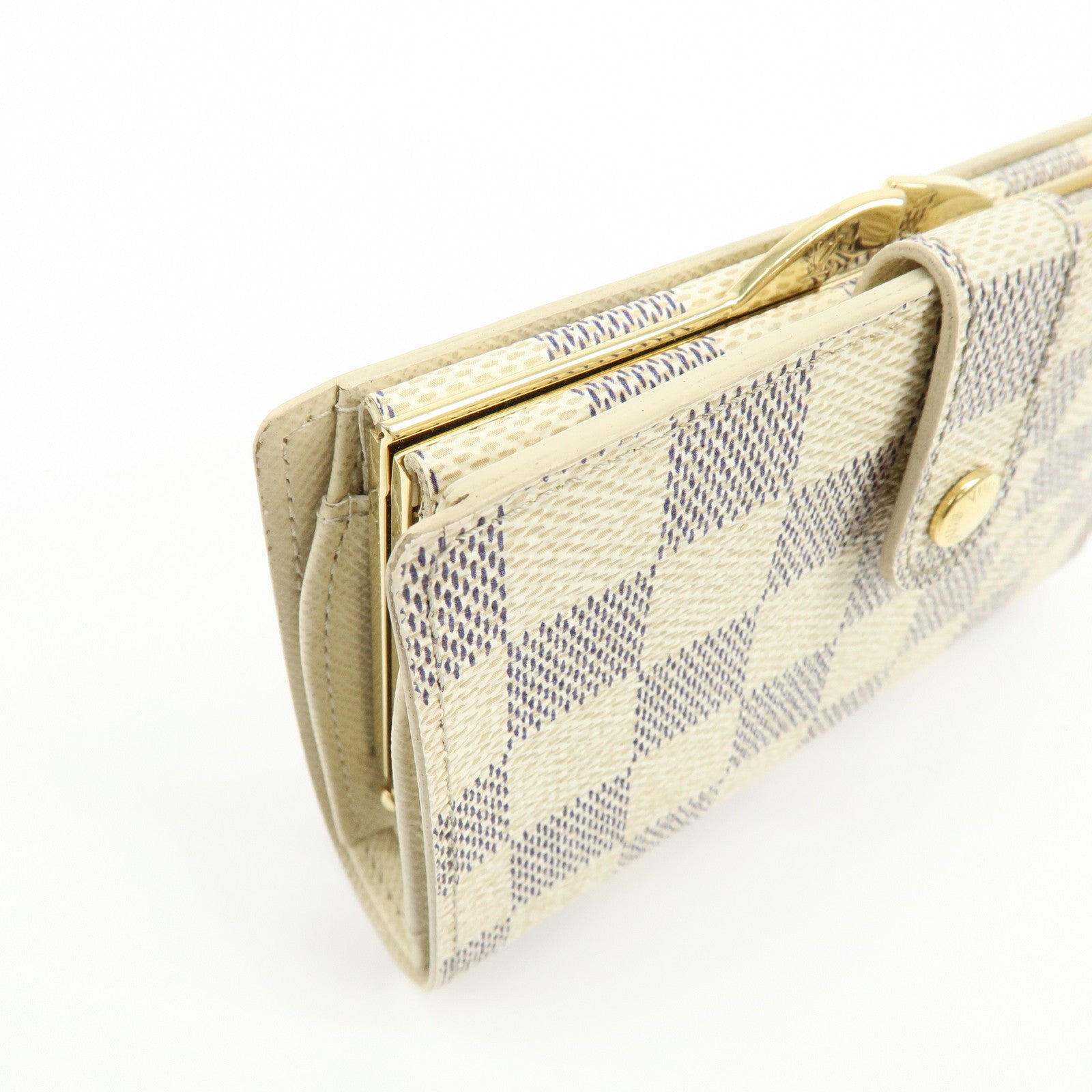 Louis Vuitton Damier Azur Portefeuille Viennois Wallet N61676