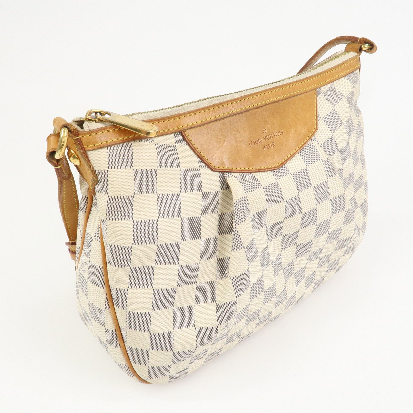 Louis Vuitton Damier Azur Siracusa PM Shoulder Bag M41113