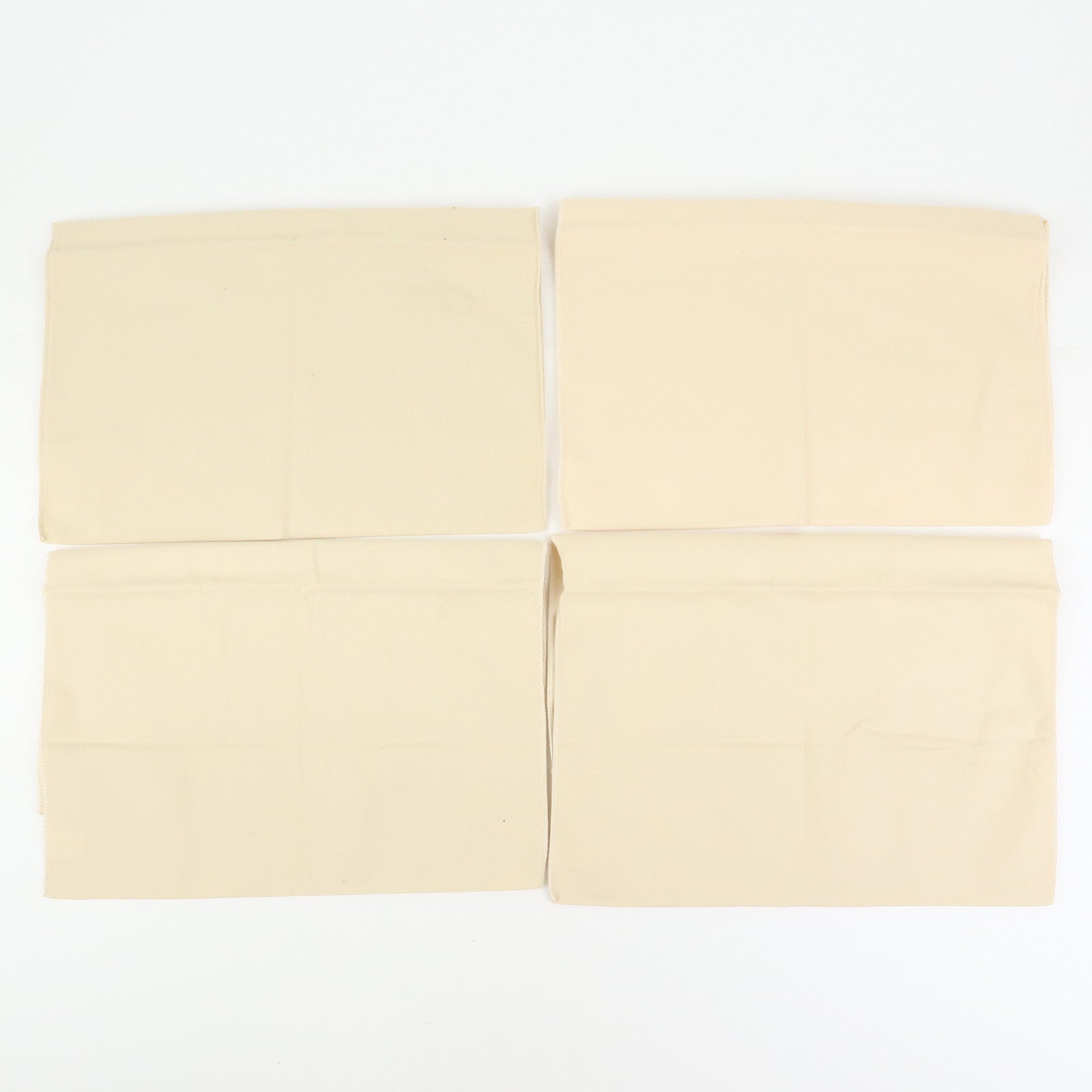 Louis Vuitton Set of 16 Dust Bag Storage Bag Flap Style Beige