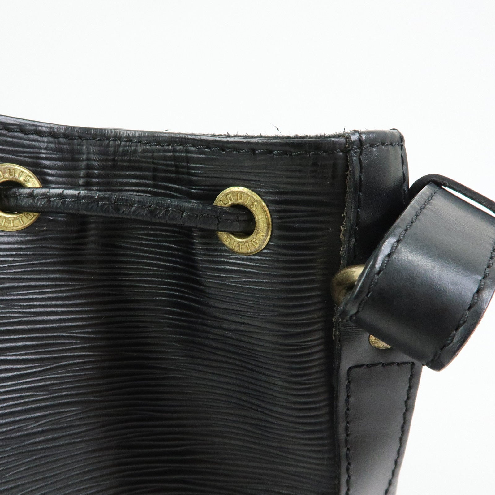 Louis Vuitton Epi Leather Petit Noe Shoulder Bag Noir Black M59012