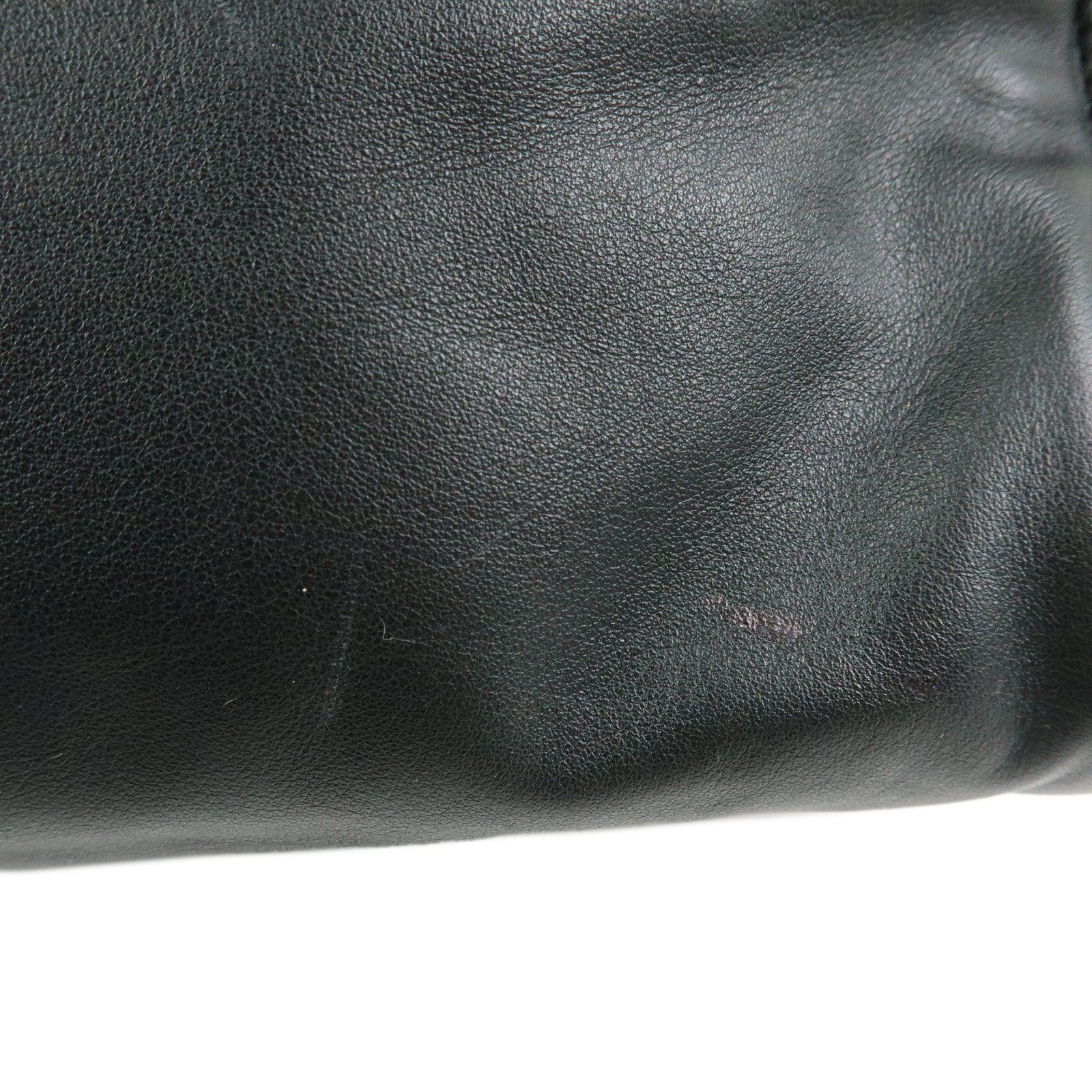 CHANEL Deauville GM Lamb Skin 2Way Shoulder Tote Bag  Black A66941