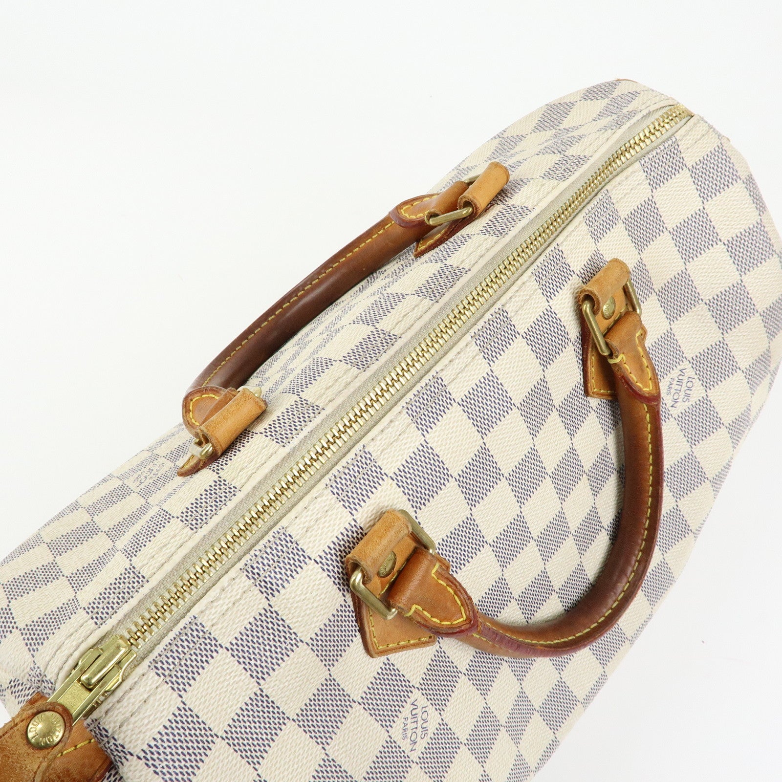 Louis Vuitton Damier Azur Speedy 30 Boston Bag Hand Bag N41370