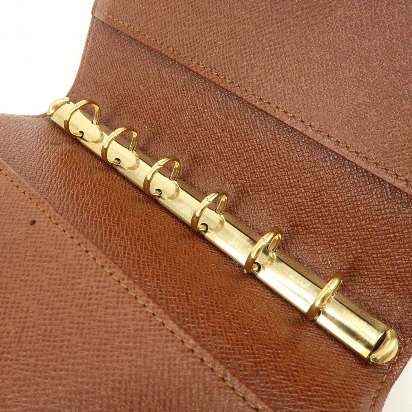 Louis Vuitton Monogram Agenda PM Planner Cover Brown R20005