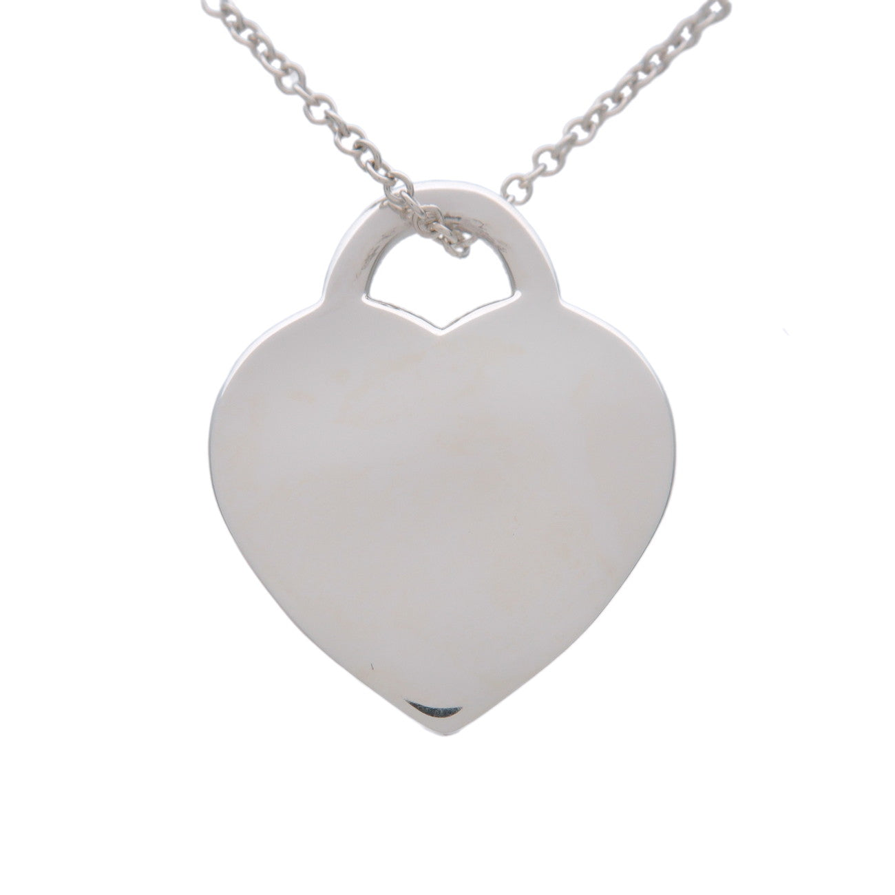 Tiffany & Co Return to Tiffany Heart Tag Necklace SV925 Silver