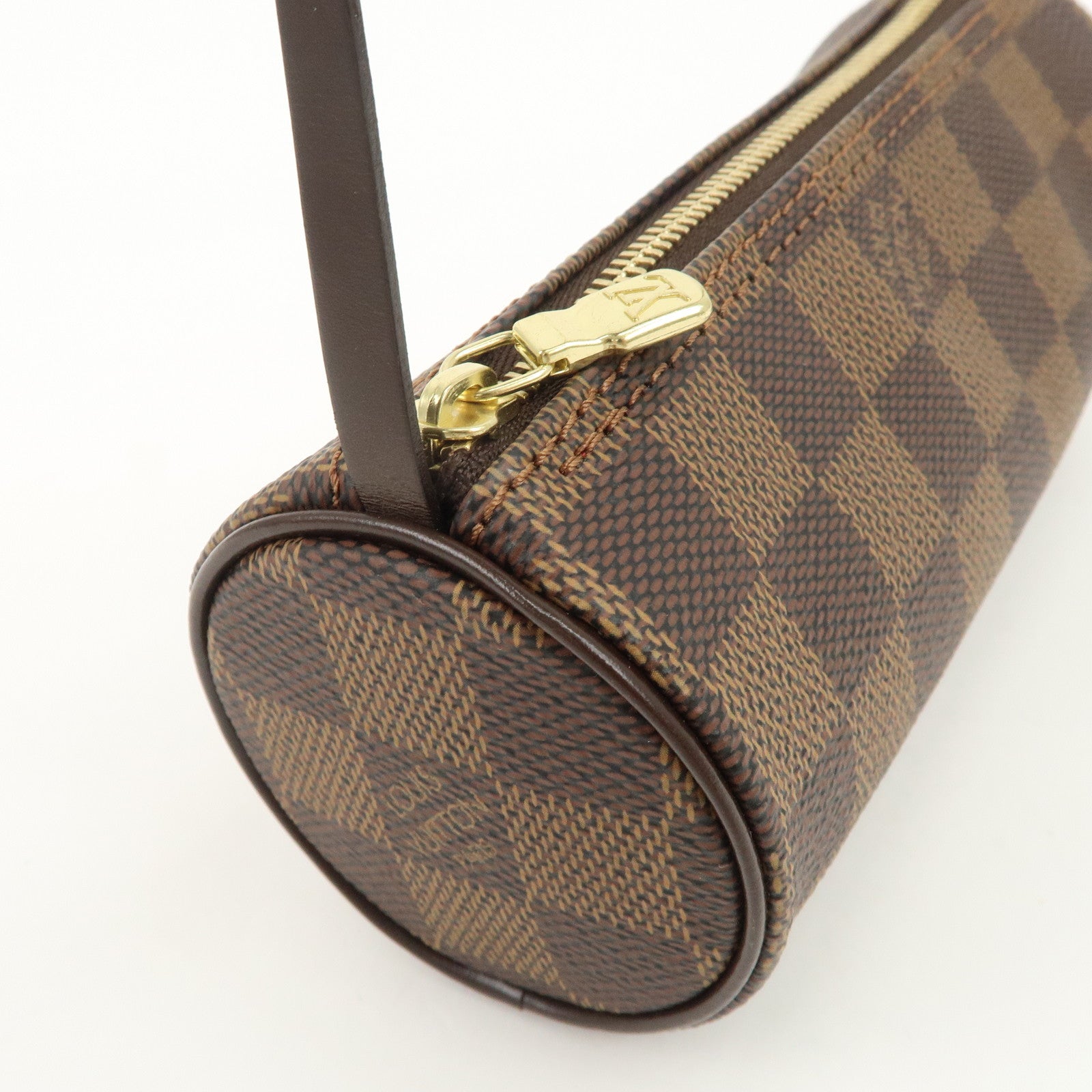 Louis Vuitton Damier Mini Pouch for Papillon Bag Damier Ebene Used