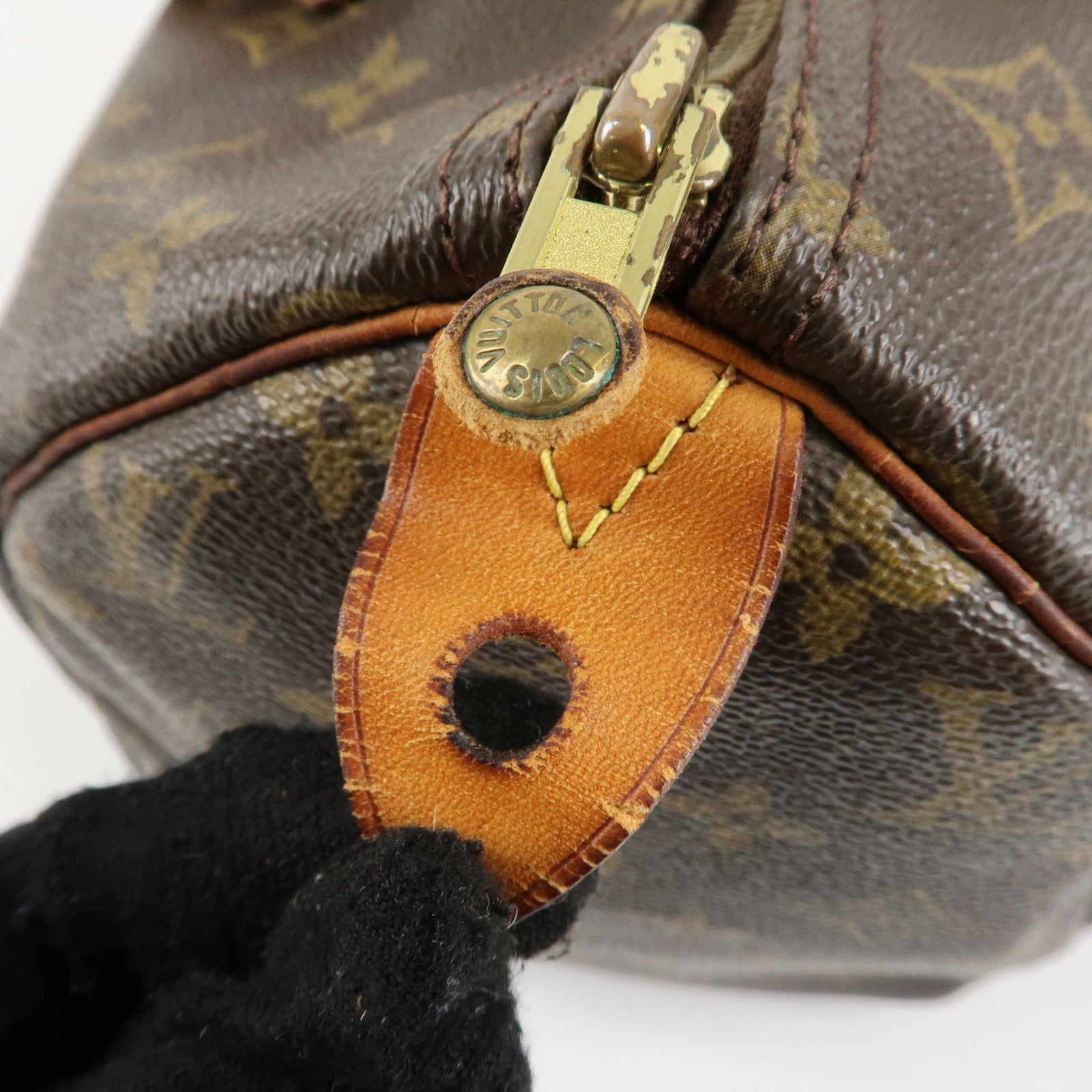Louis Vuitton Monogram Speedy 30 Boston Bag Hand Bag M41526 Used