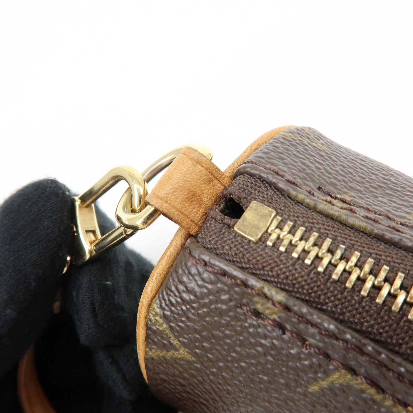 Louis Vuitton Monogram Mini Pouch for Papillon Bag Brown