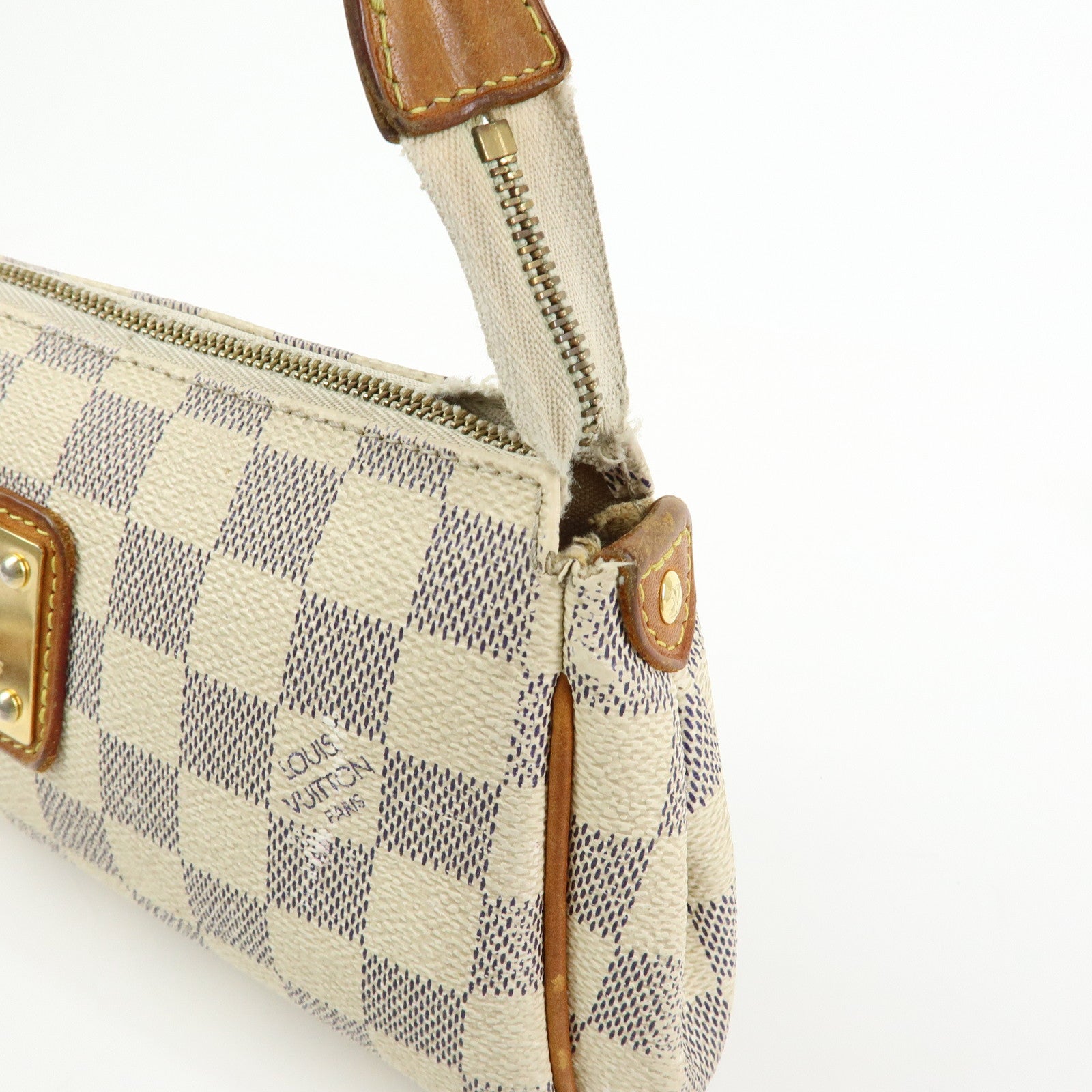Louis Vuitton Damier Azur Eva 2Way Bag Hand Bag Shoulder Bag N55214