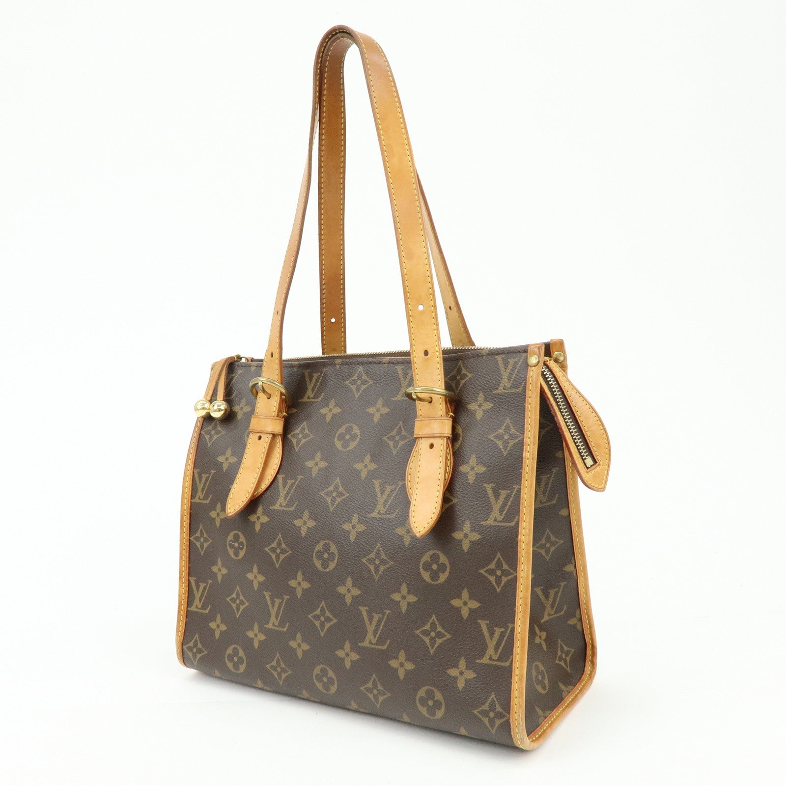 Louis Vuitton Monogram Popincourt Haut Shoulder Bag Brown M40007