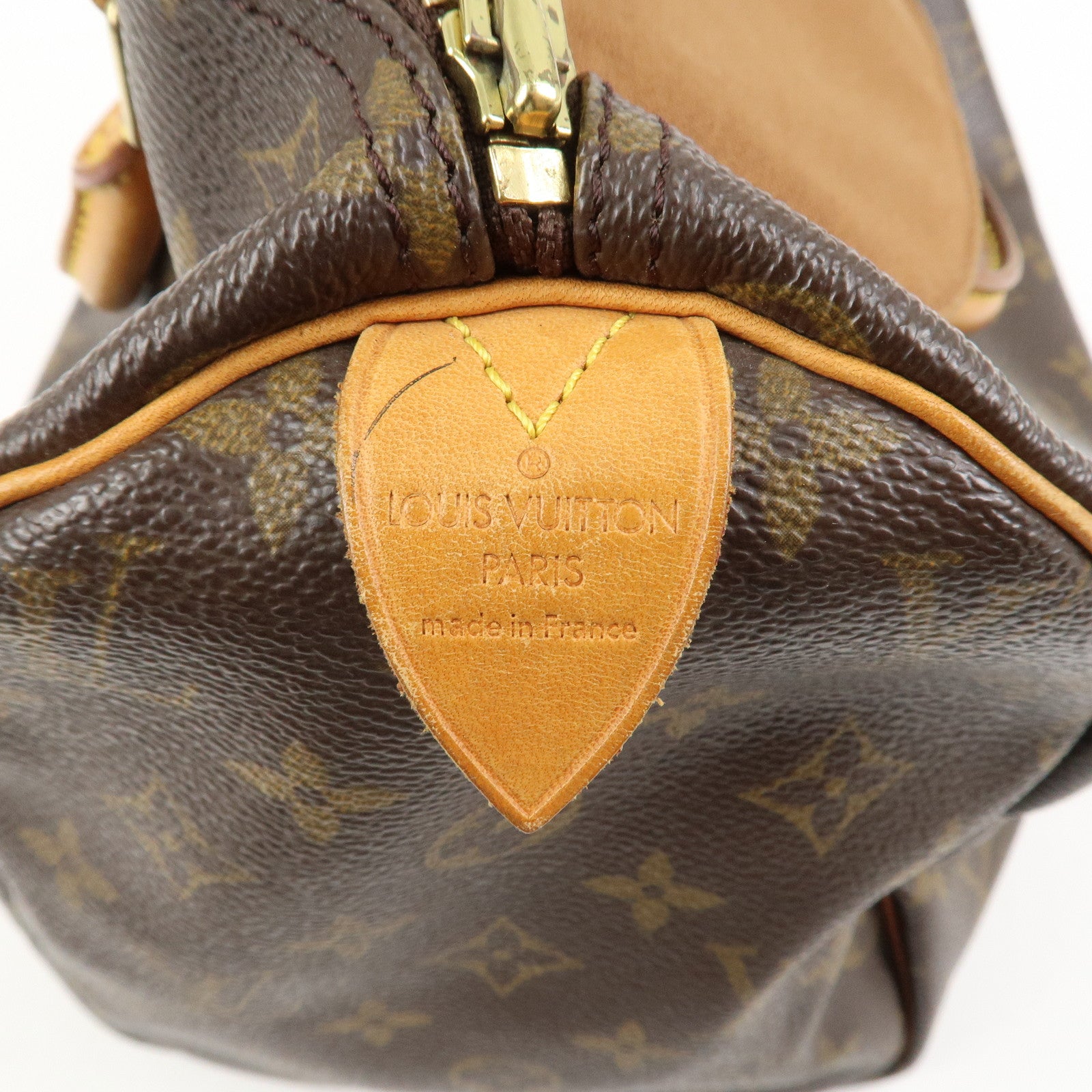 Louis Vuitton Monogram Speedy 30 Boston Bag Hand Bag Brown M41526