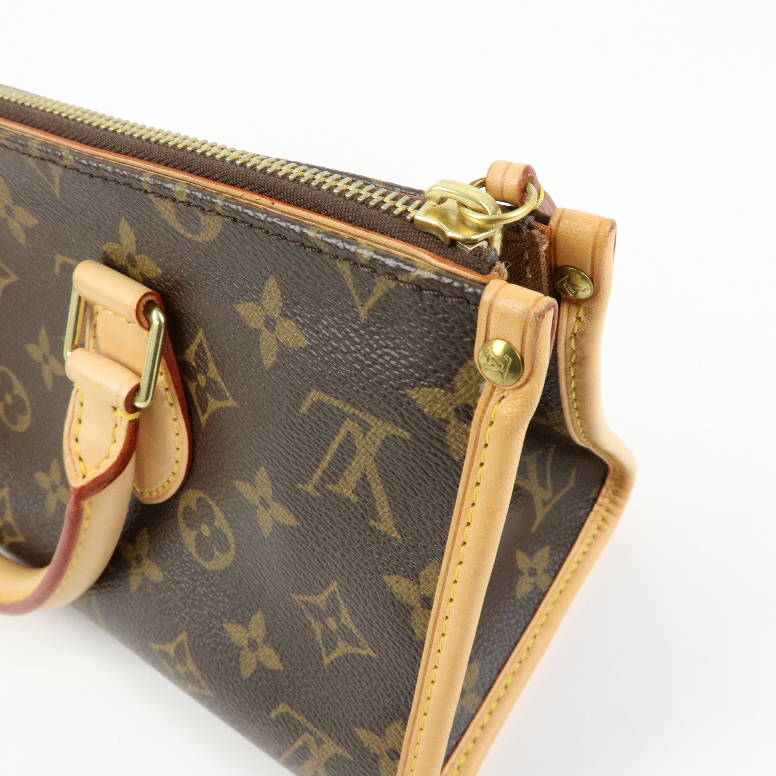 Louis Vuitton Monogram Popincourt Hand Bag Brown M40009