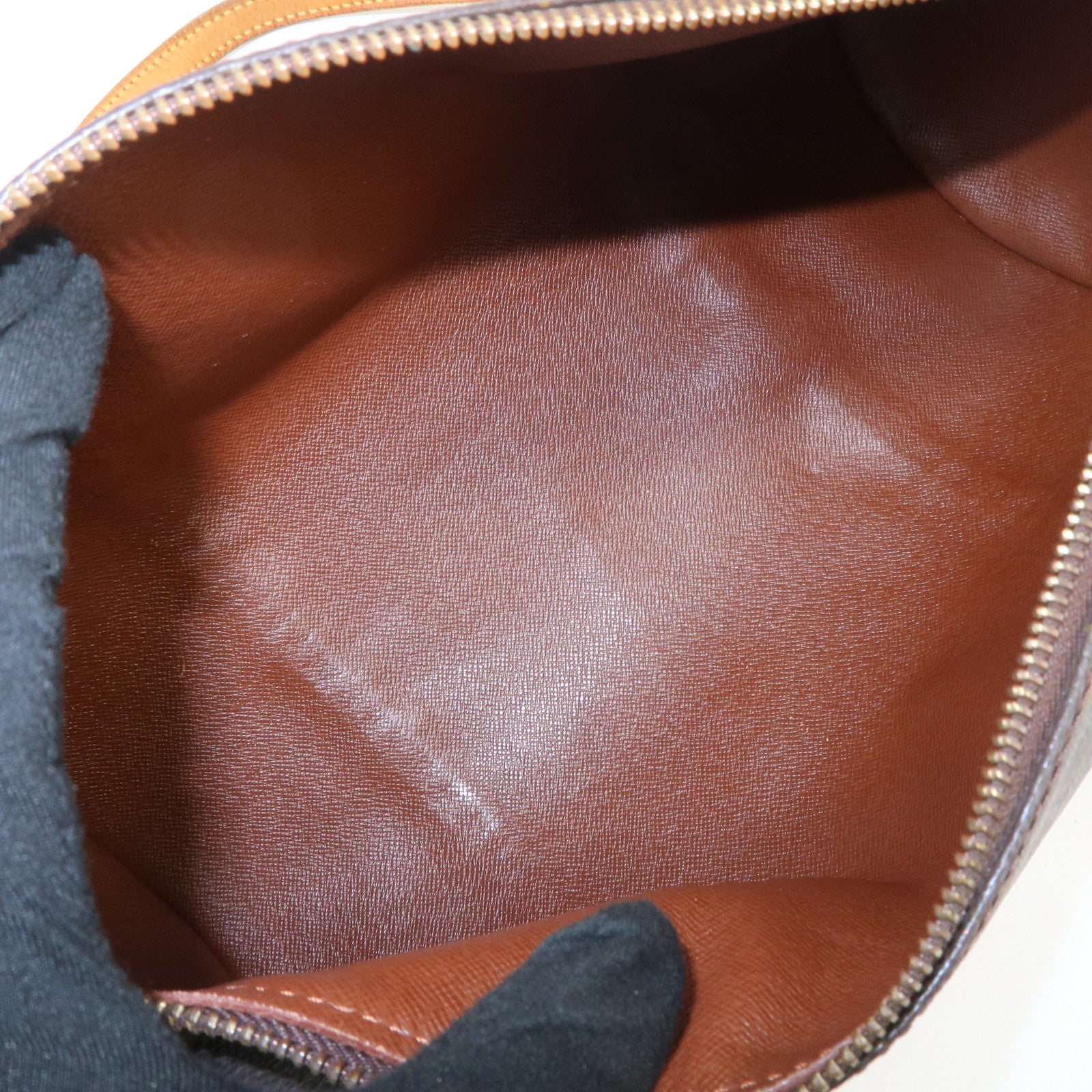 Louis Vuitton Monogram Papillon 30 Hand Bag Brown M51385