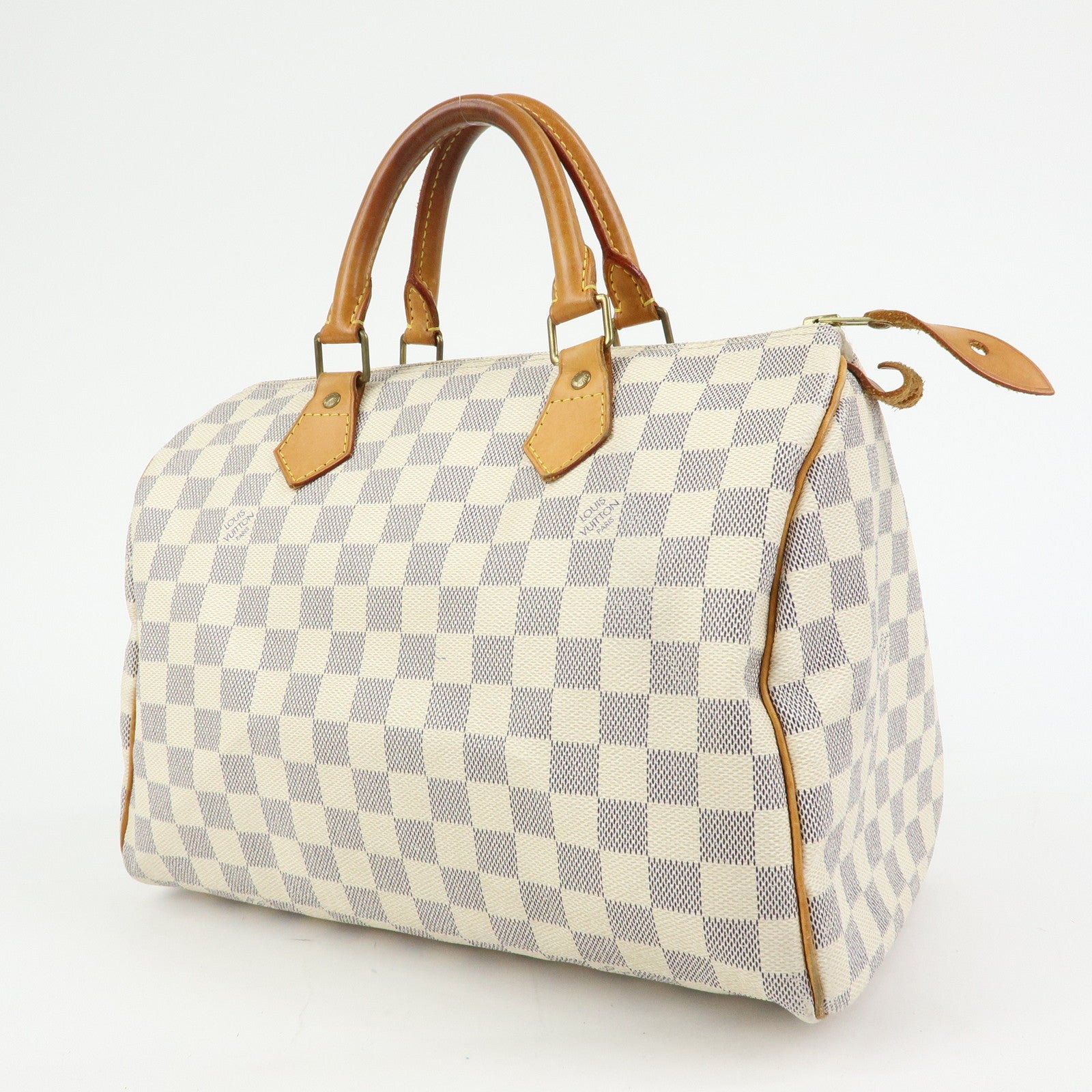 Louis Vuitton Damier Azur Speedy 30 Boston Bag Hand Bag N41370