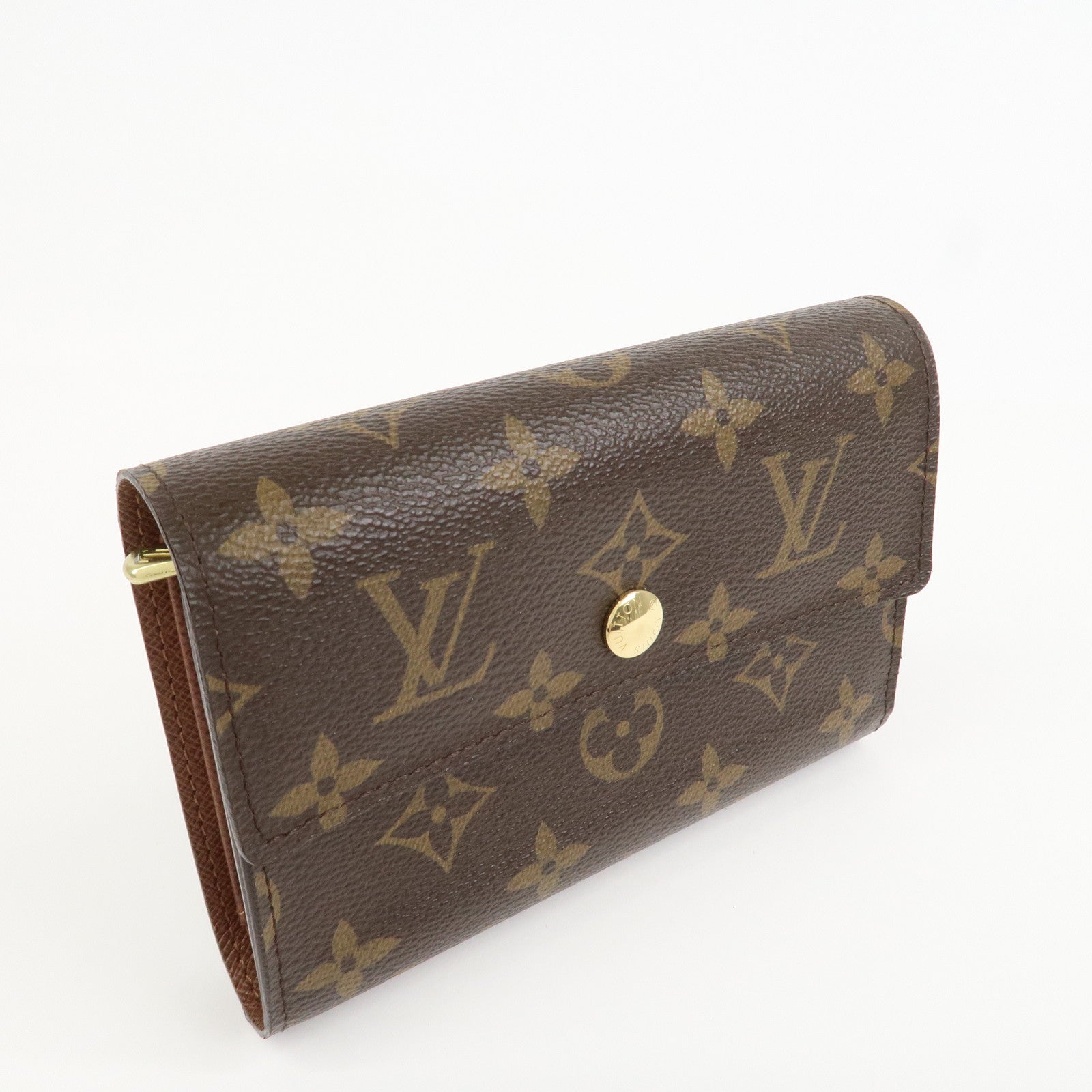 Louis Vuitton Monogram Portefeuille Alexandra Wallet Brown M60047