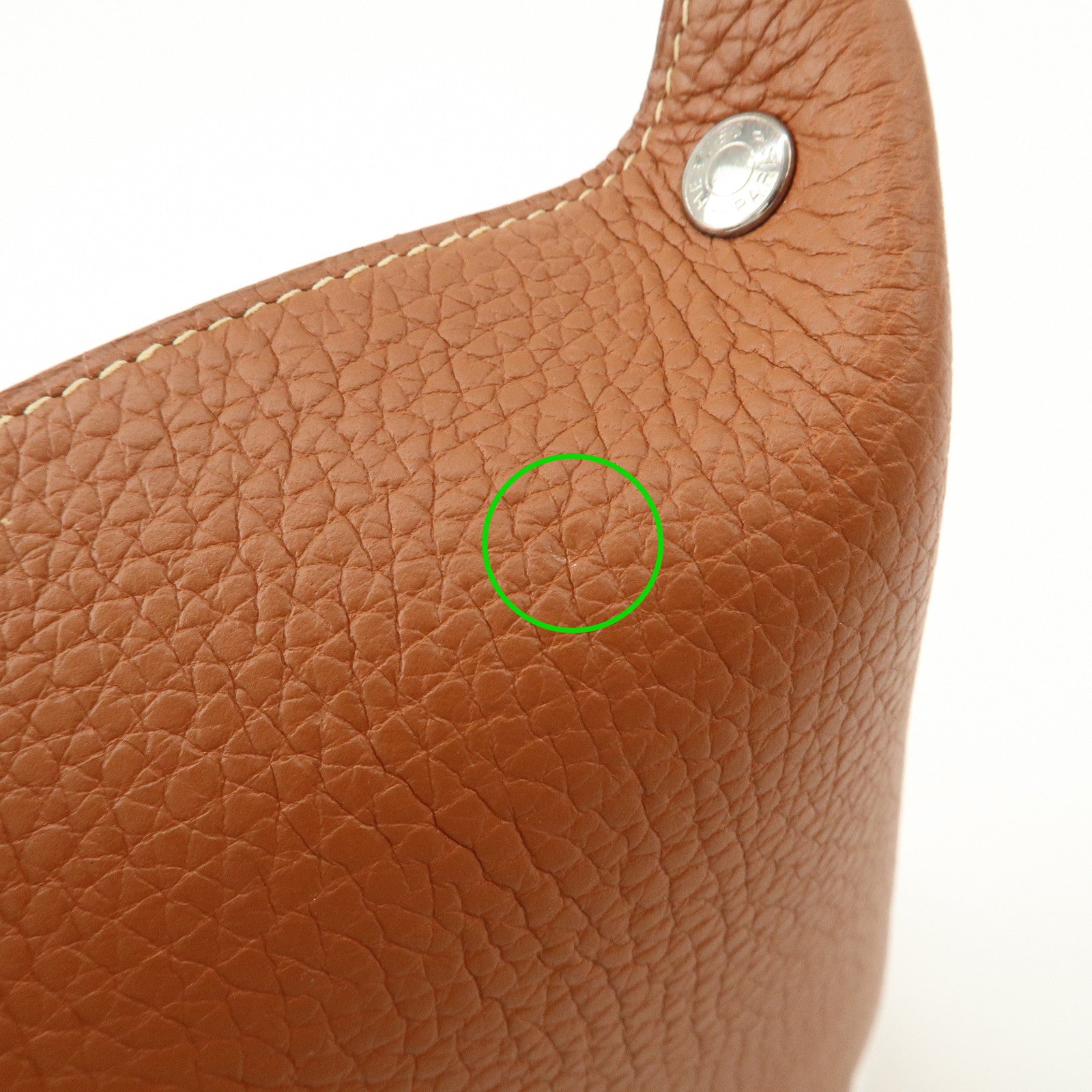 HERMES Vide Poches Mini Mises Et Relances Leather Accessory Tray Used