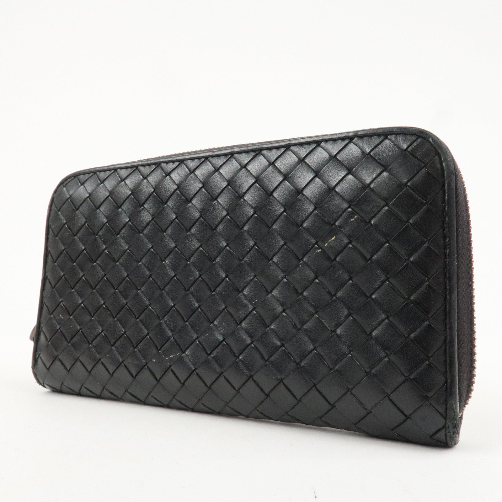 BOTTEGA VENETA Set Of 2 Intrecciato Leather Wallet 114076 150509