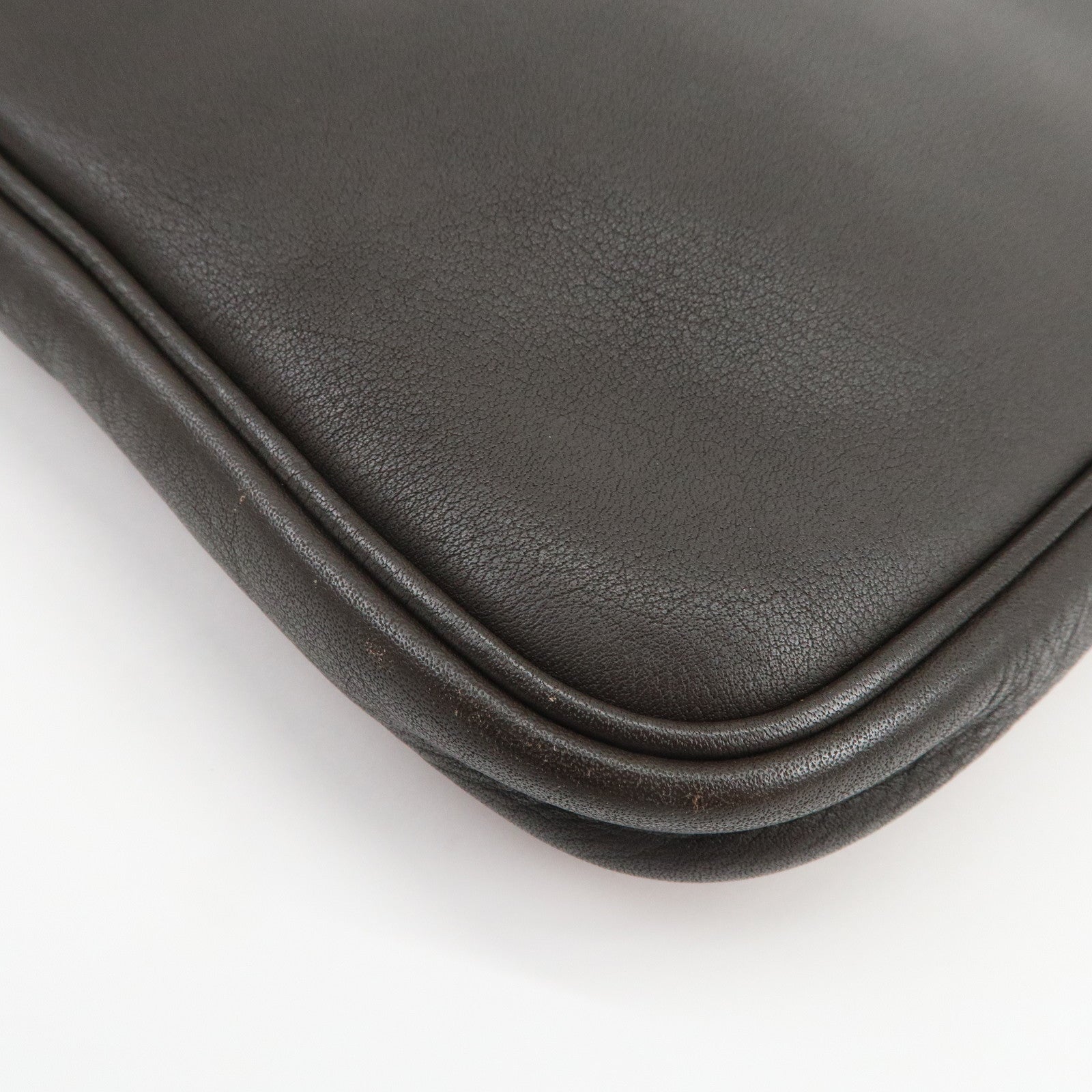 LOEWE Anagram Suede Leather Shoulder Bag Crossbody Bag Brown