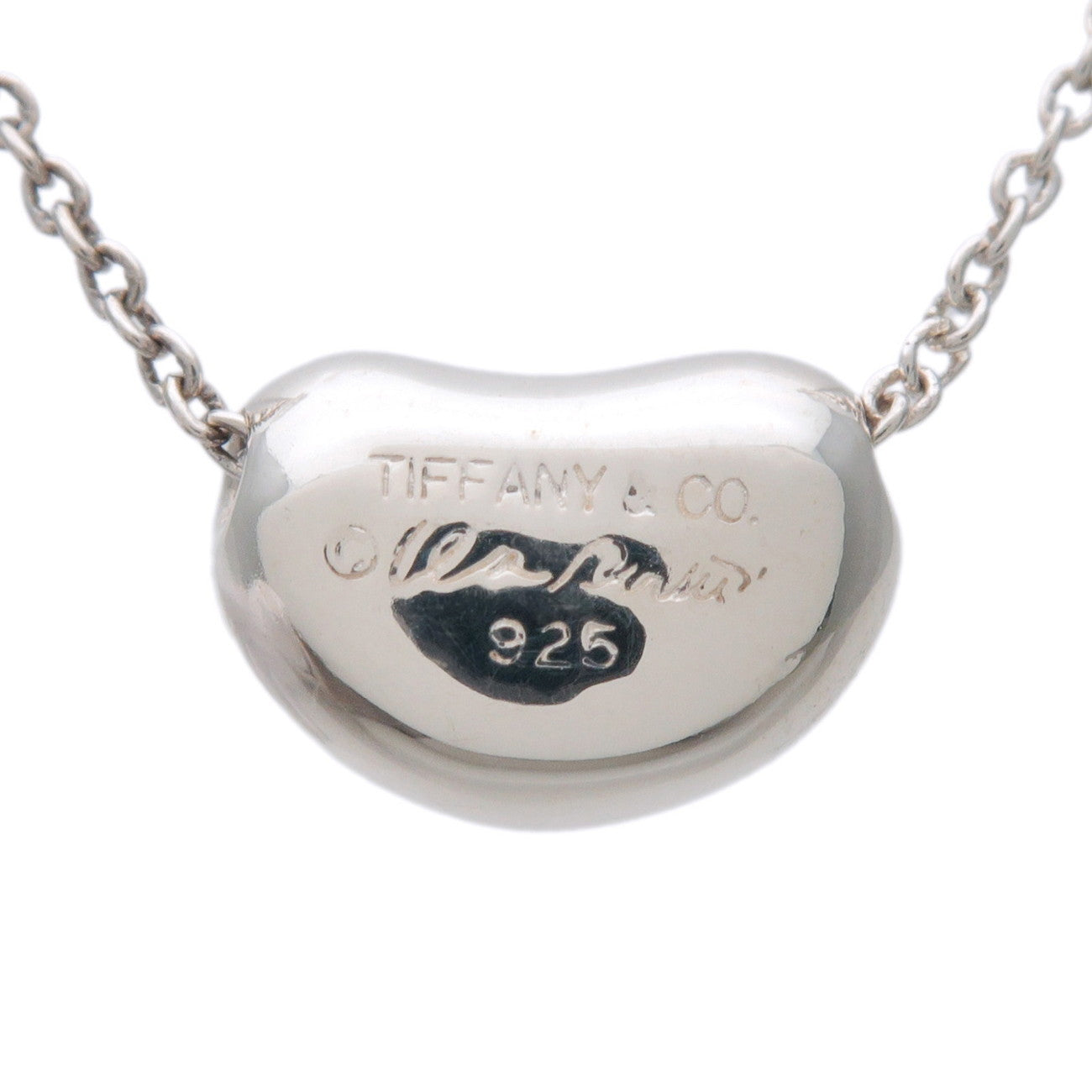 Tiffany & Co Bean Necklace Small SV925 Silver