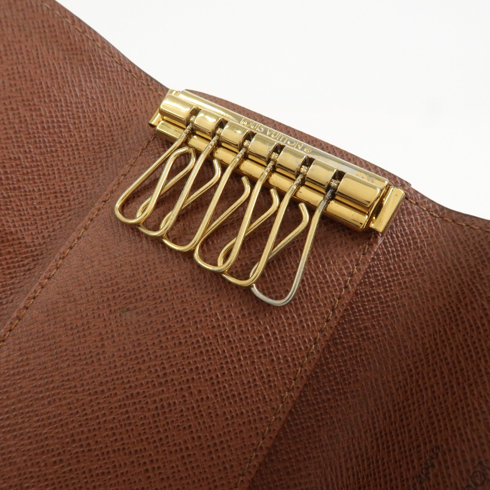 Louis Vuitton Monogram Multicles 6 Key Case Key Holder Brown M62630