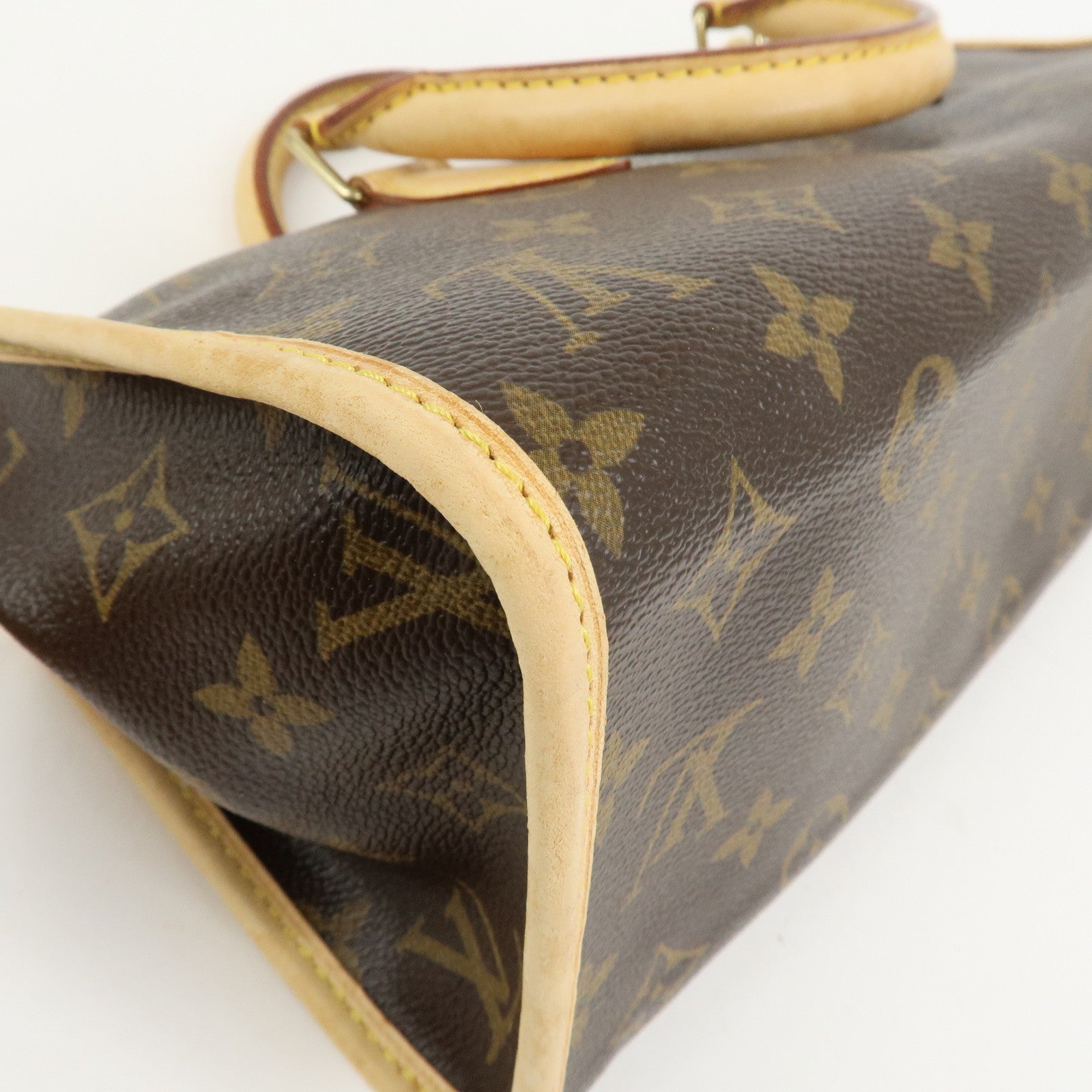 Louis Vuitton Monogram Popincourt Hand Bag Brown M40009