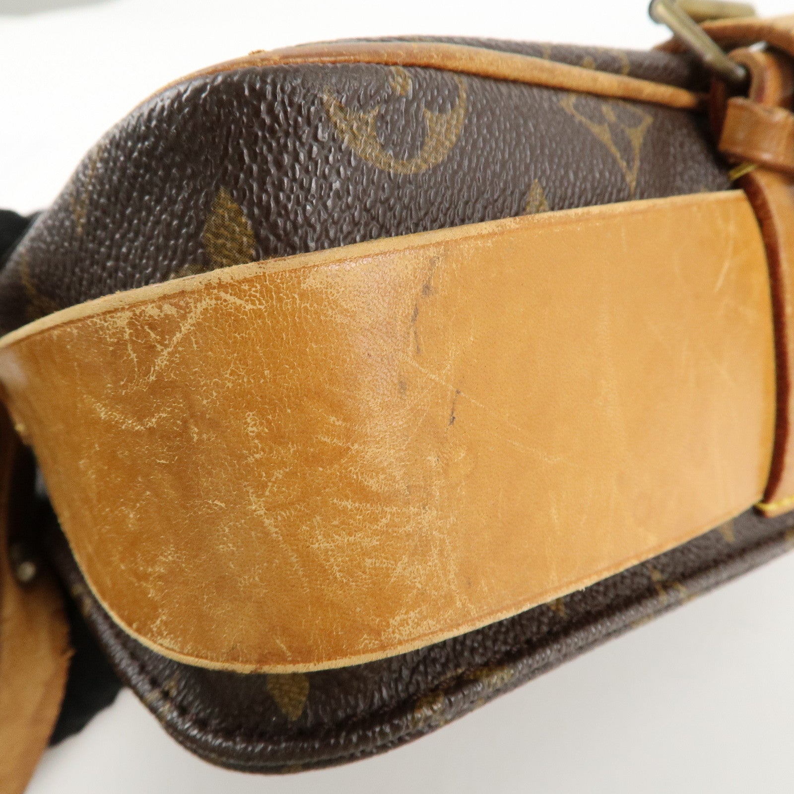 Louis Vuitton Monogram Cartouchiere MM  Shoulder Bag M51253 Used