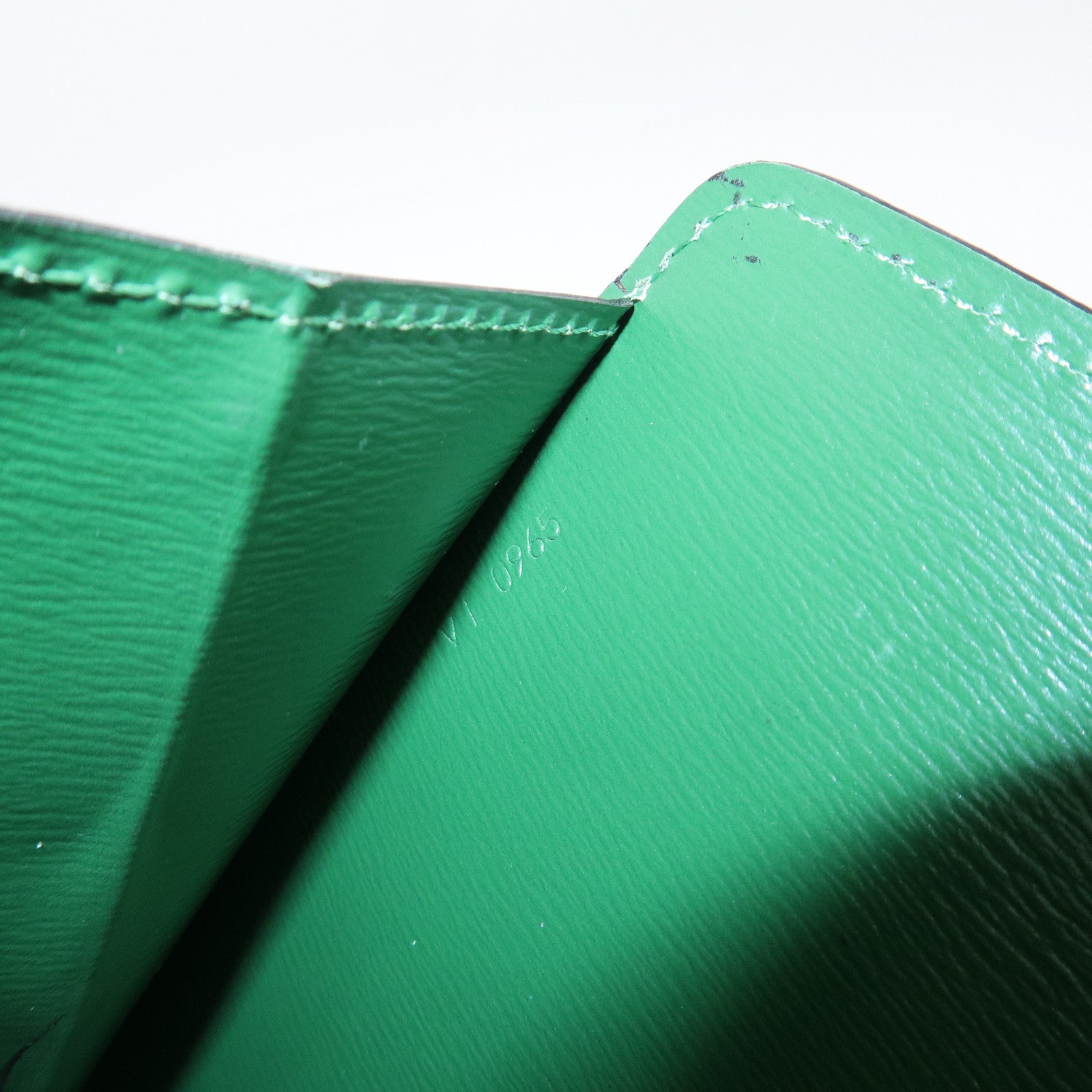 Louis Vuitton Epi Capucines Leather Shoulder Bag BorneoGreen M52344