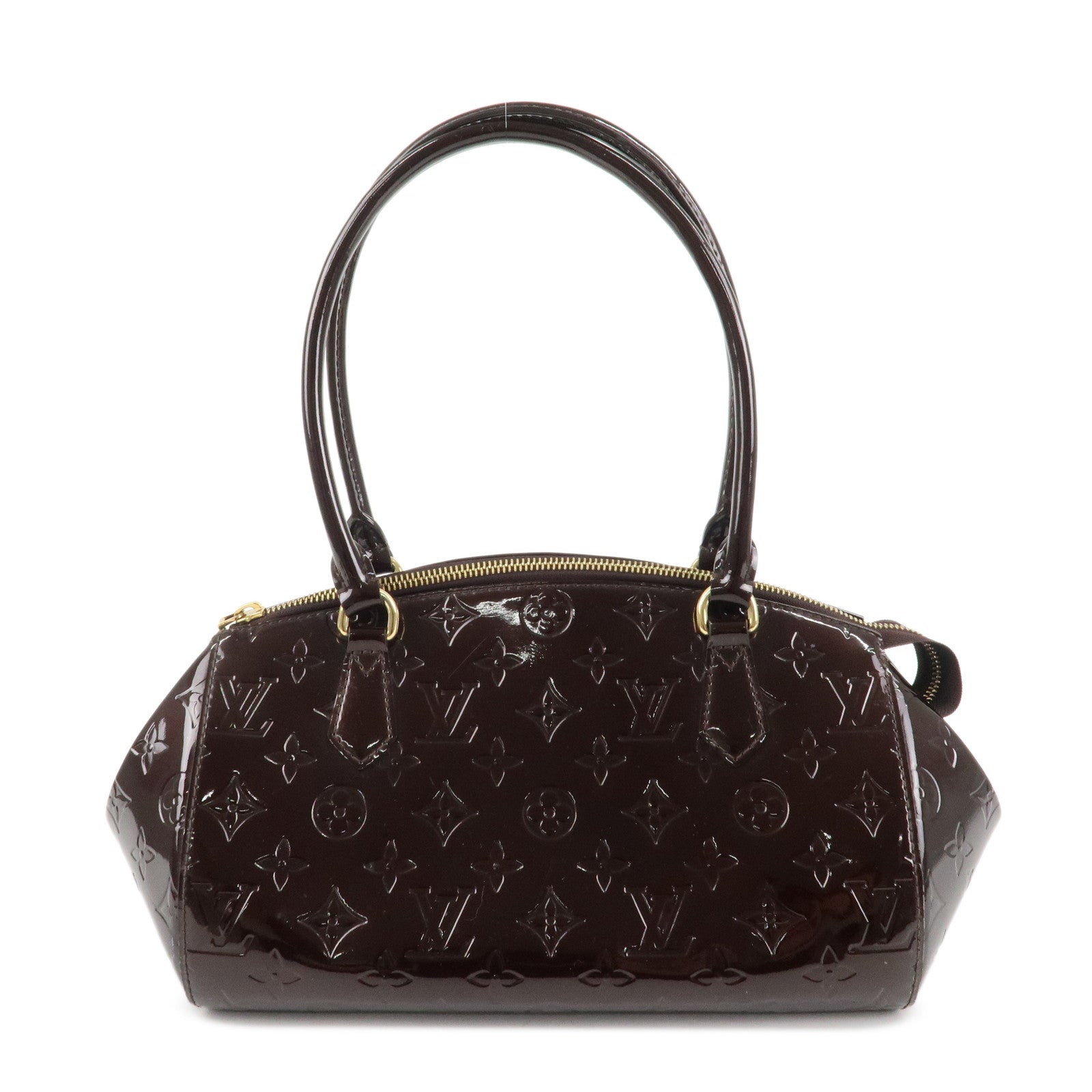 Louis Vuitton Monogram Vernis Sherwood PM Hand Bag M91493