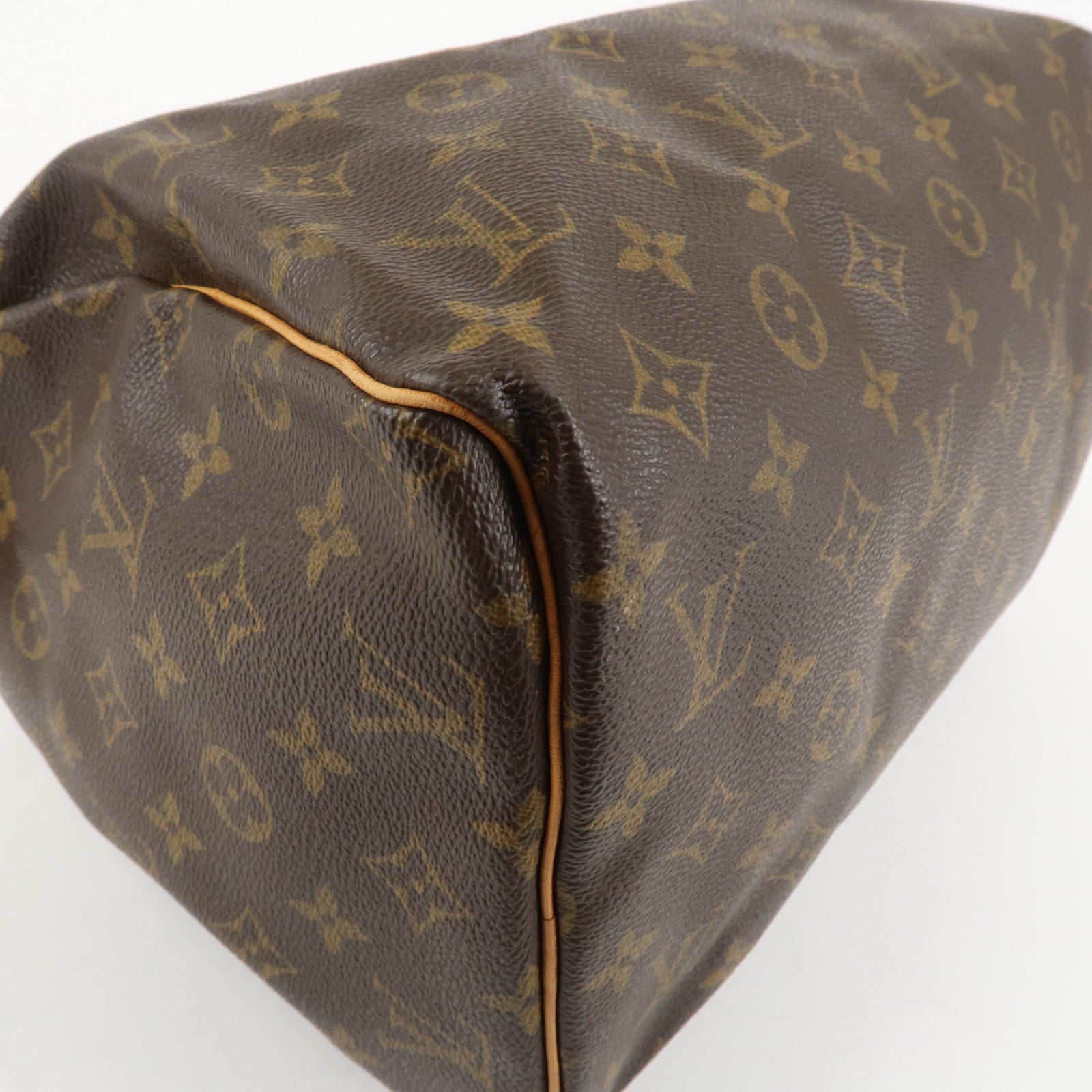 Louis Vuitton Monogram Speedy 30 Hand Bag Boston Bag M41108 Used