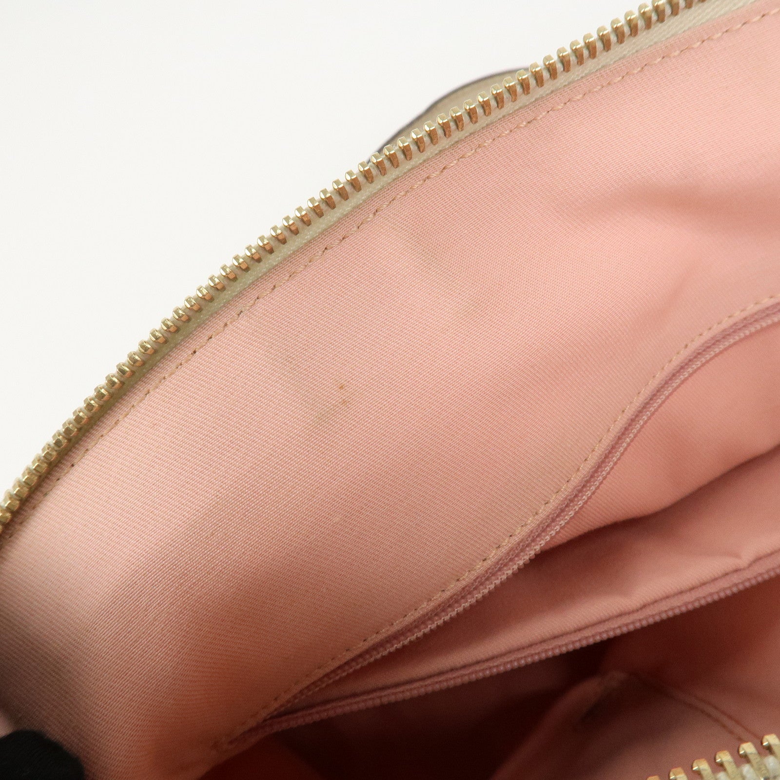 GUCCI Abbey GG Canvas Leather Tote Bag Shoulder Bag Pink 141470