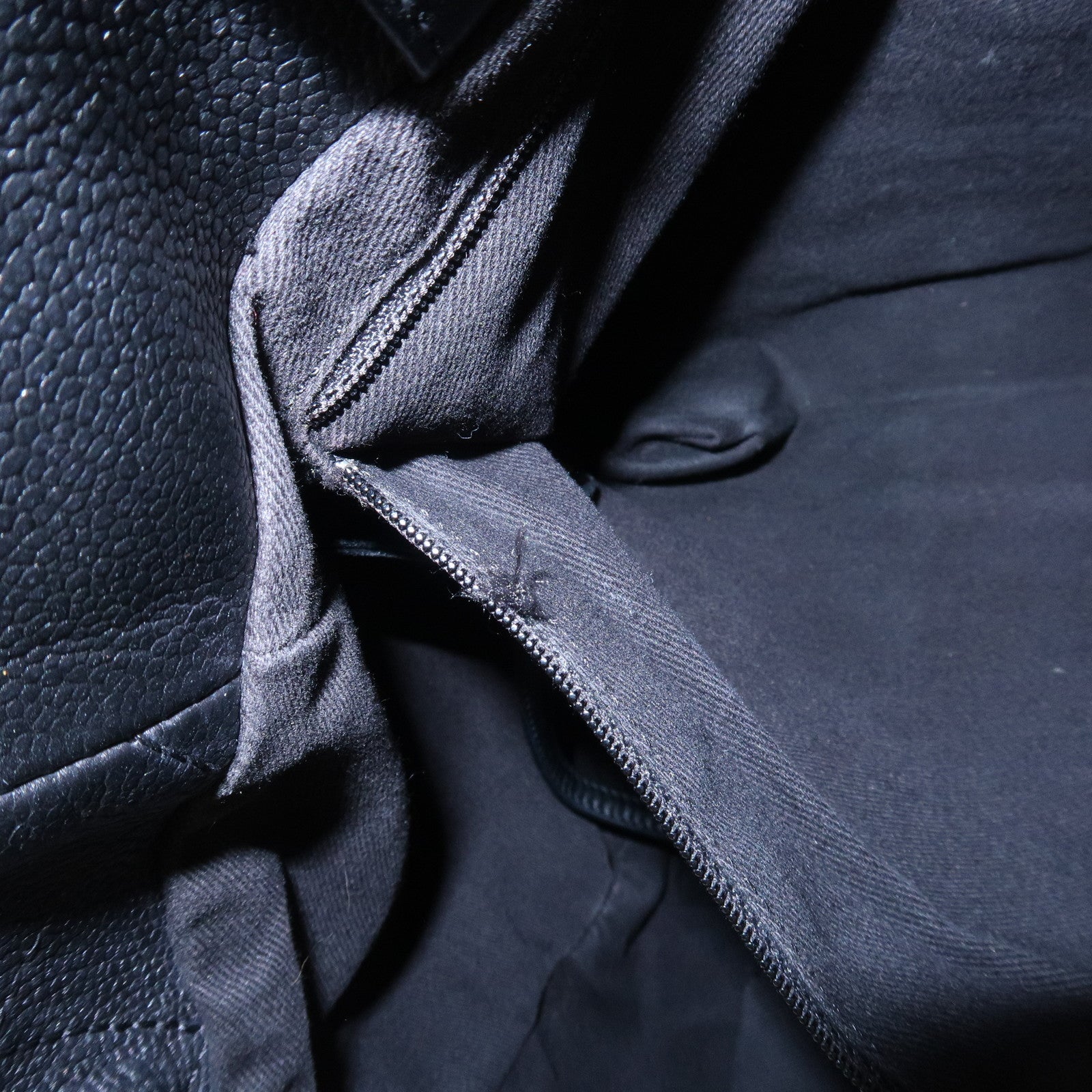 CHANEL COCO Mark Caviarskin Tote Bag Shoulder Bag Black A46566