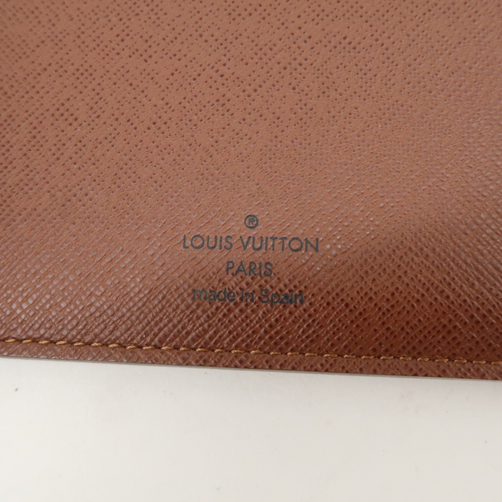 Louis Vuitton Monogram Agenda Bureau Planner Cover R20100