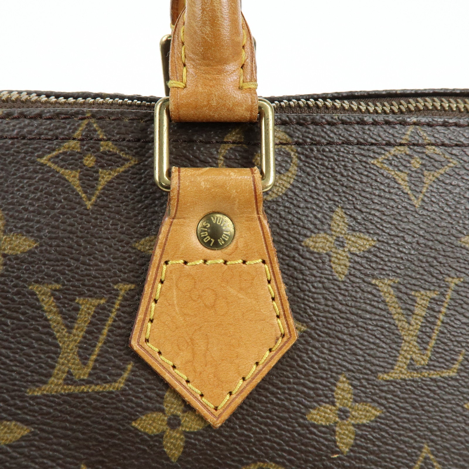 Louis Vuitton Monogram Speedy 25 Boston Bag Hand Bag Brown M41528