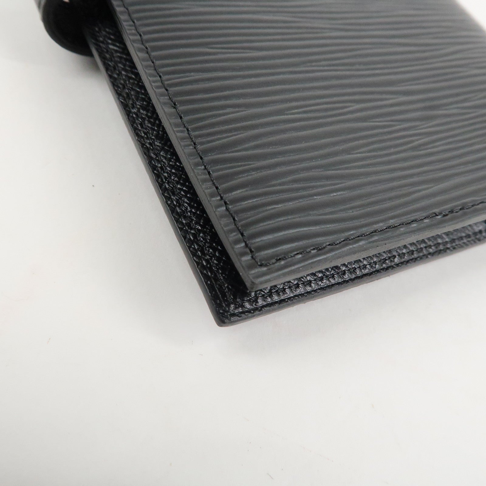 Louis Vuitton EpiZ Agenda PM Planner Cover Black Noir R20092 Used