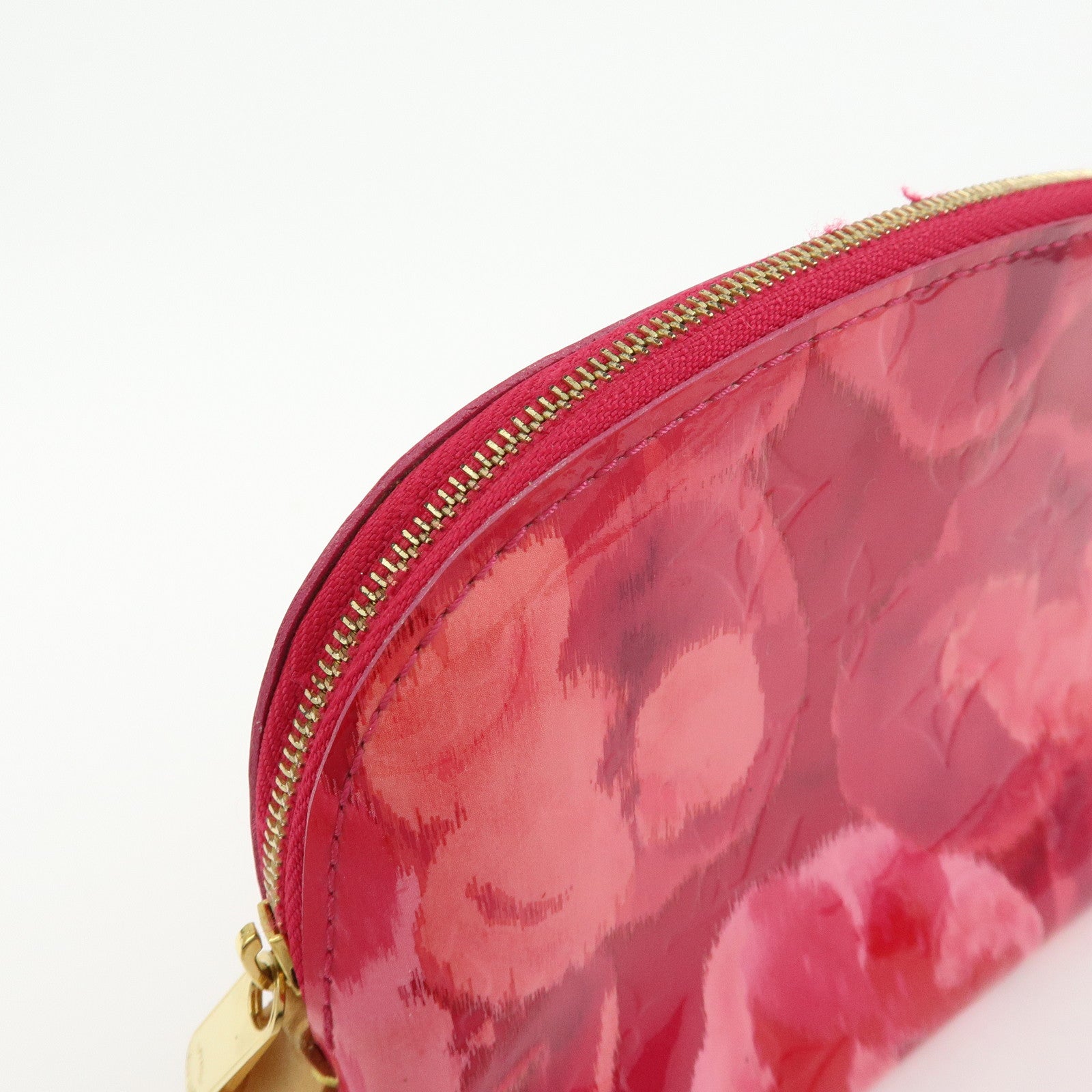 Louis Vuitton Monogram Vernis Archipel Ikat Flower Pouch M90045