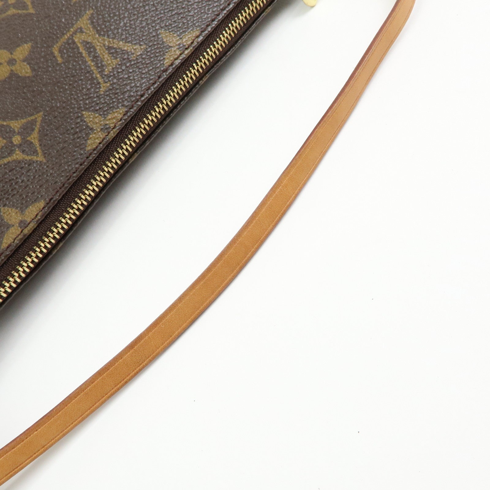 Louis Vuitton Monogram Pochette Accessoires Pouch Hand Bag M51980