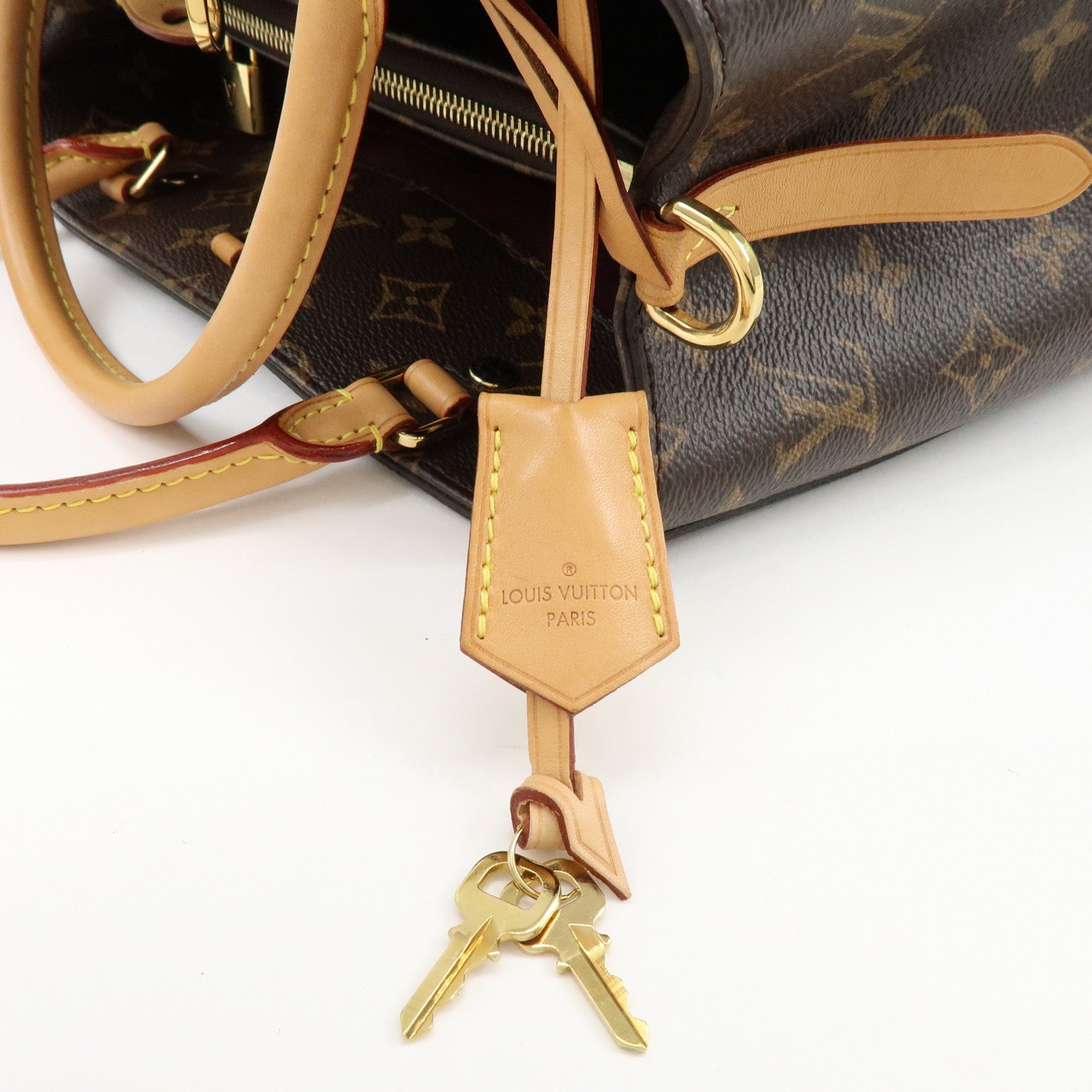 Louis Vuitton Monogram Montaigne MM 2Way Bag Hand Bag M41056