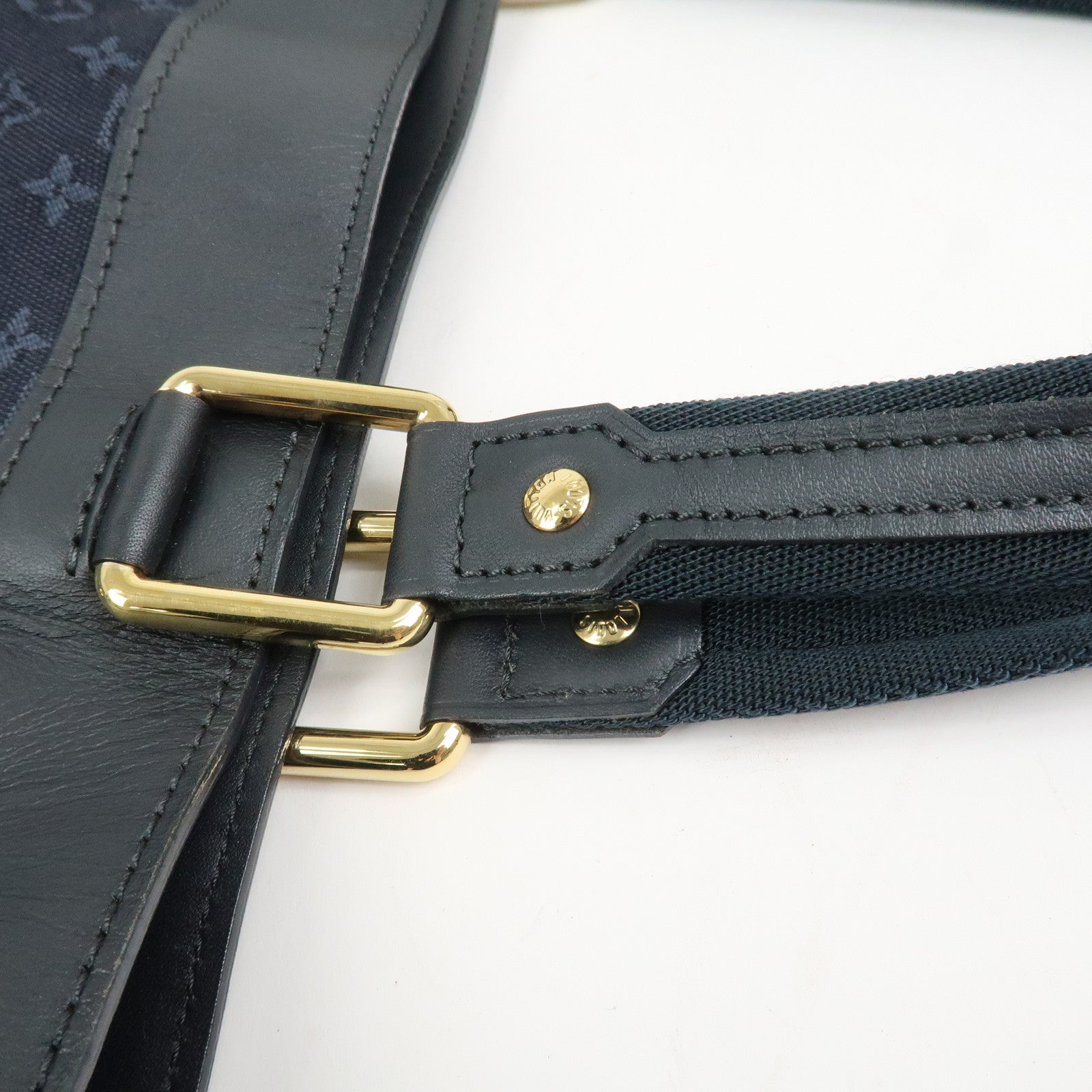 Louis Vuitton Monogram Mini Canvas Lucille GM Tote Bag Blue M92679