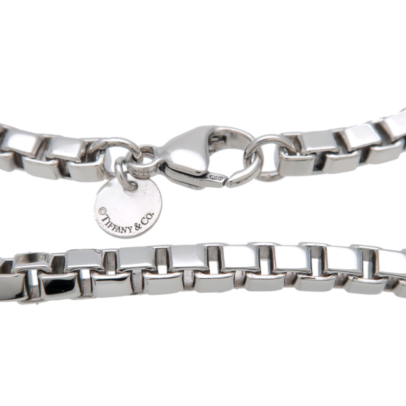 Tiffany & Co Venetian Link Bracelet SV925 Silver