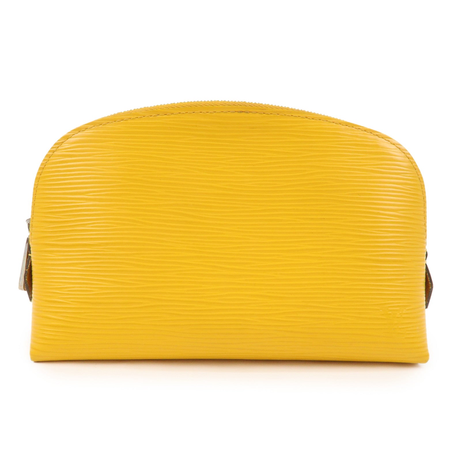 Louis Vuitton Epi Pochette Cosmetic PM Cosmetic Pouch Citron M40639