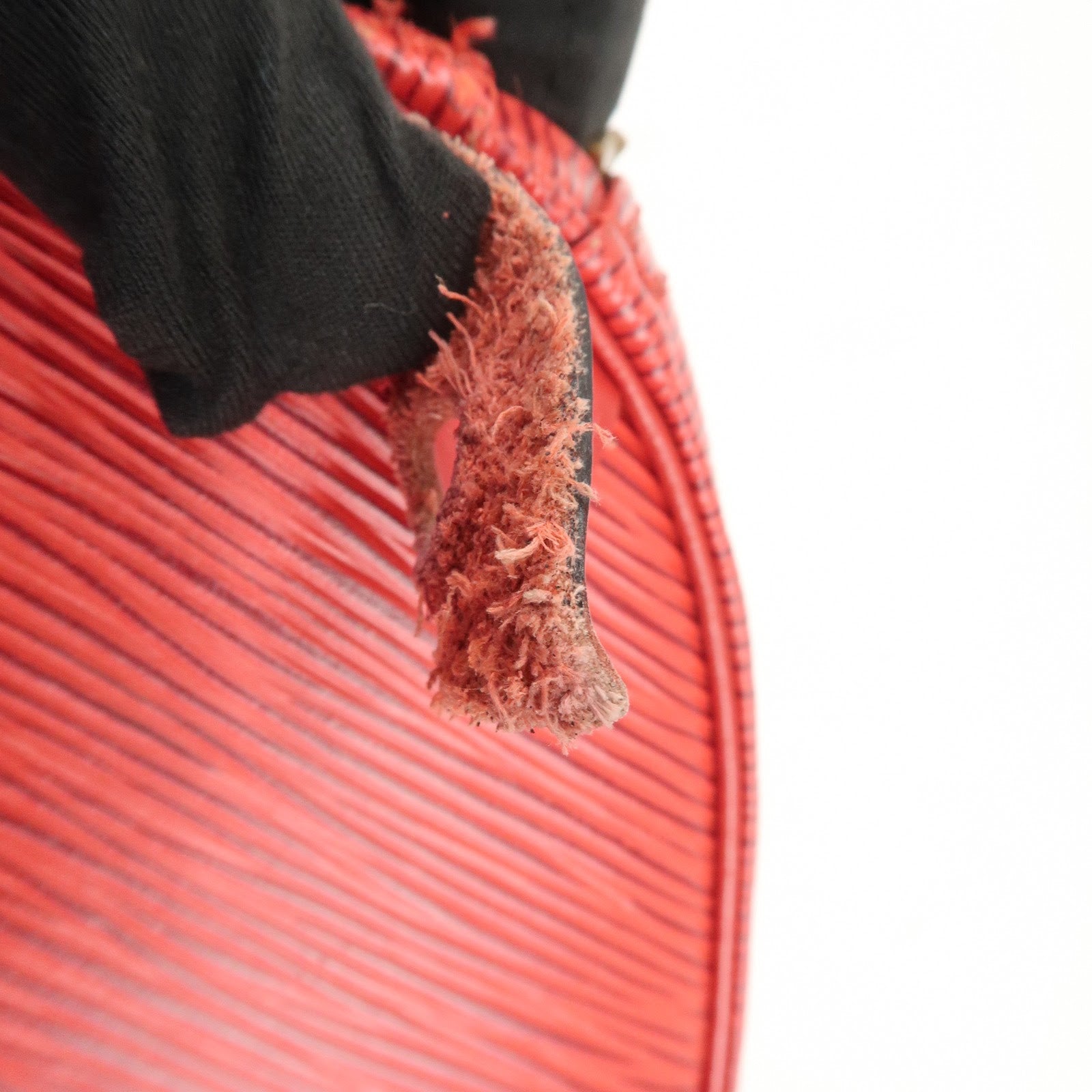 Louis Vuitton Epi Leather Speedy 30 Boston Bag Castilian Red M43007