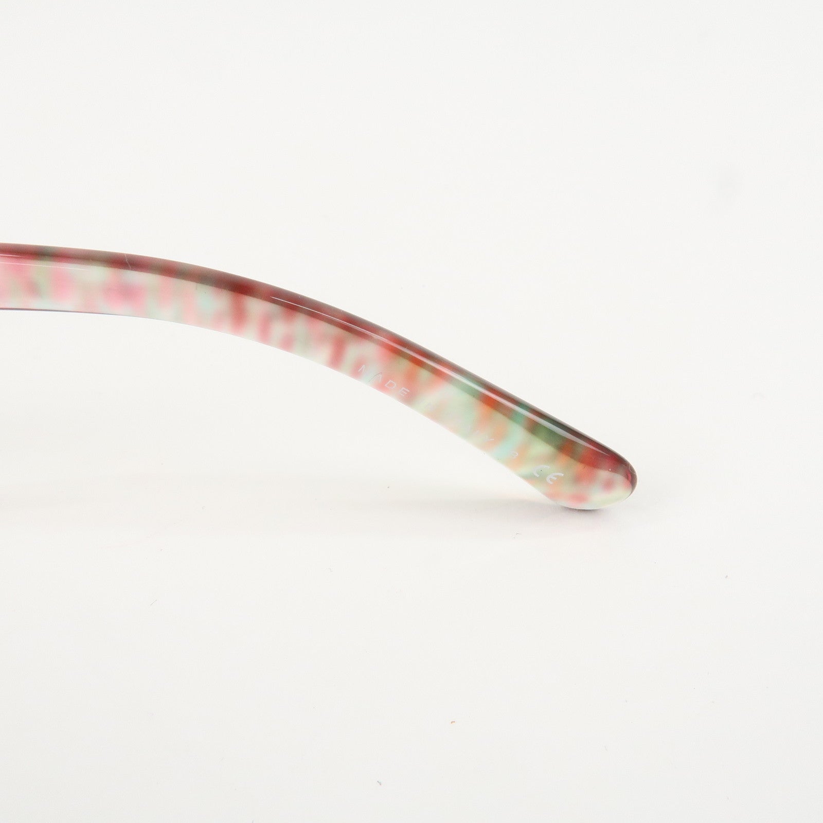CHANEL COCO Mark Plastic Sunglasses 57□17 Multicolor 5219-A Used
