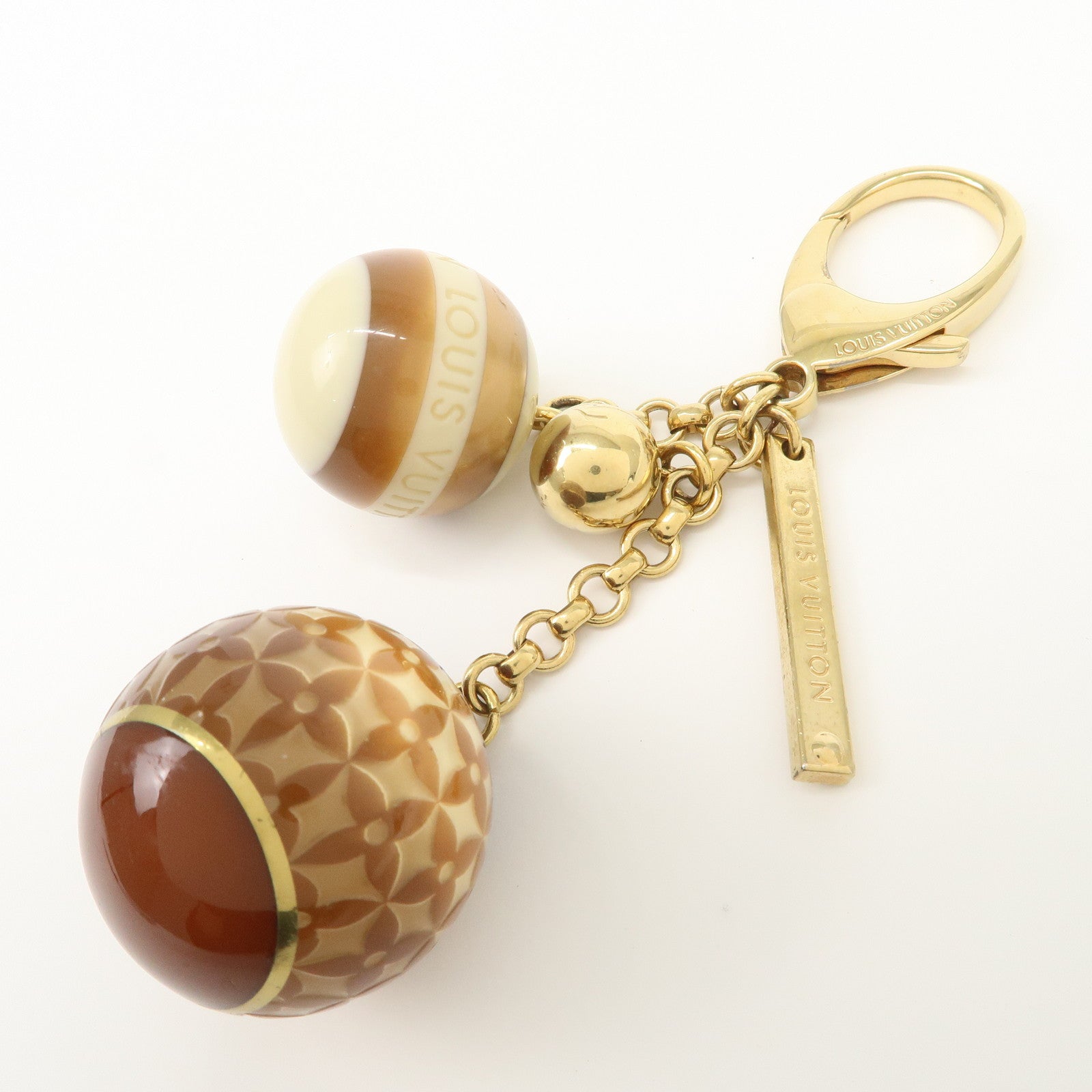 Louis Vuitton Metal Resin Bijou Sac Mini Lin Bag Charm M65699