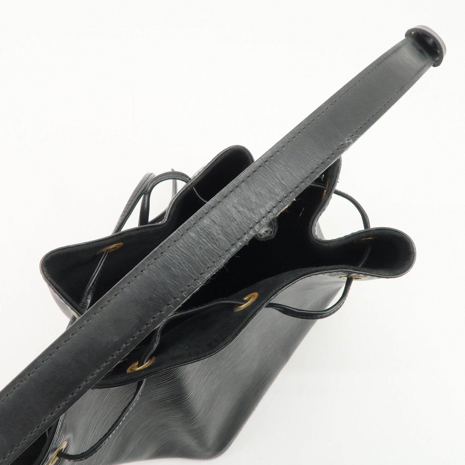 Louis Vuitton Epi Leather Petit Noe Shoulder Bag Noir Black M59012