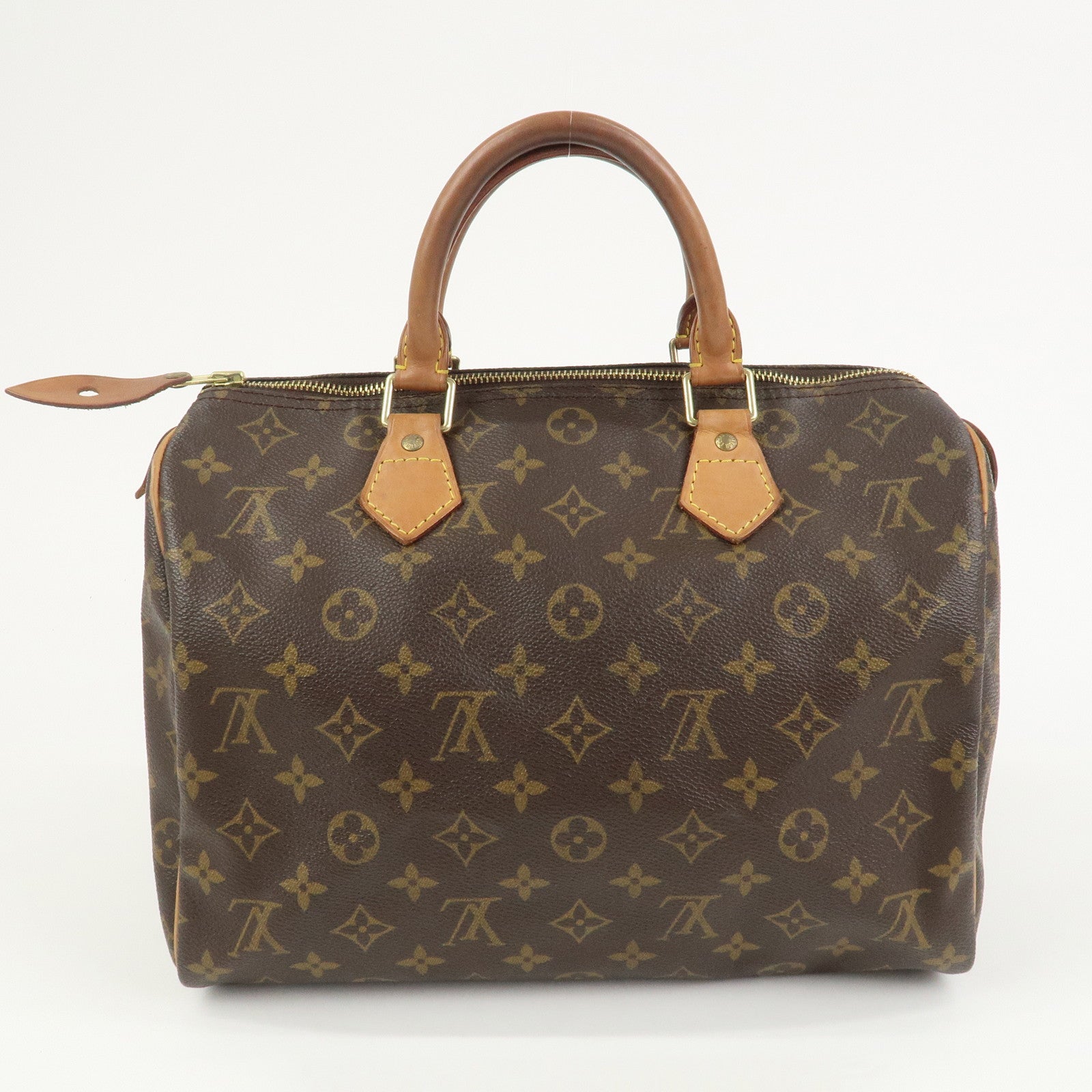 Louis Vuitton Monogram Speedy 30 Boston Bag Hand Bag Brown M41526