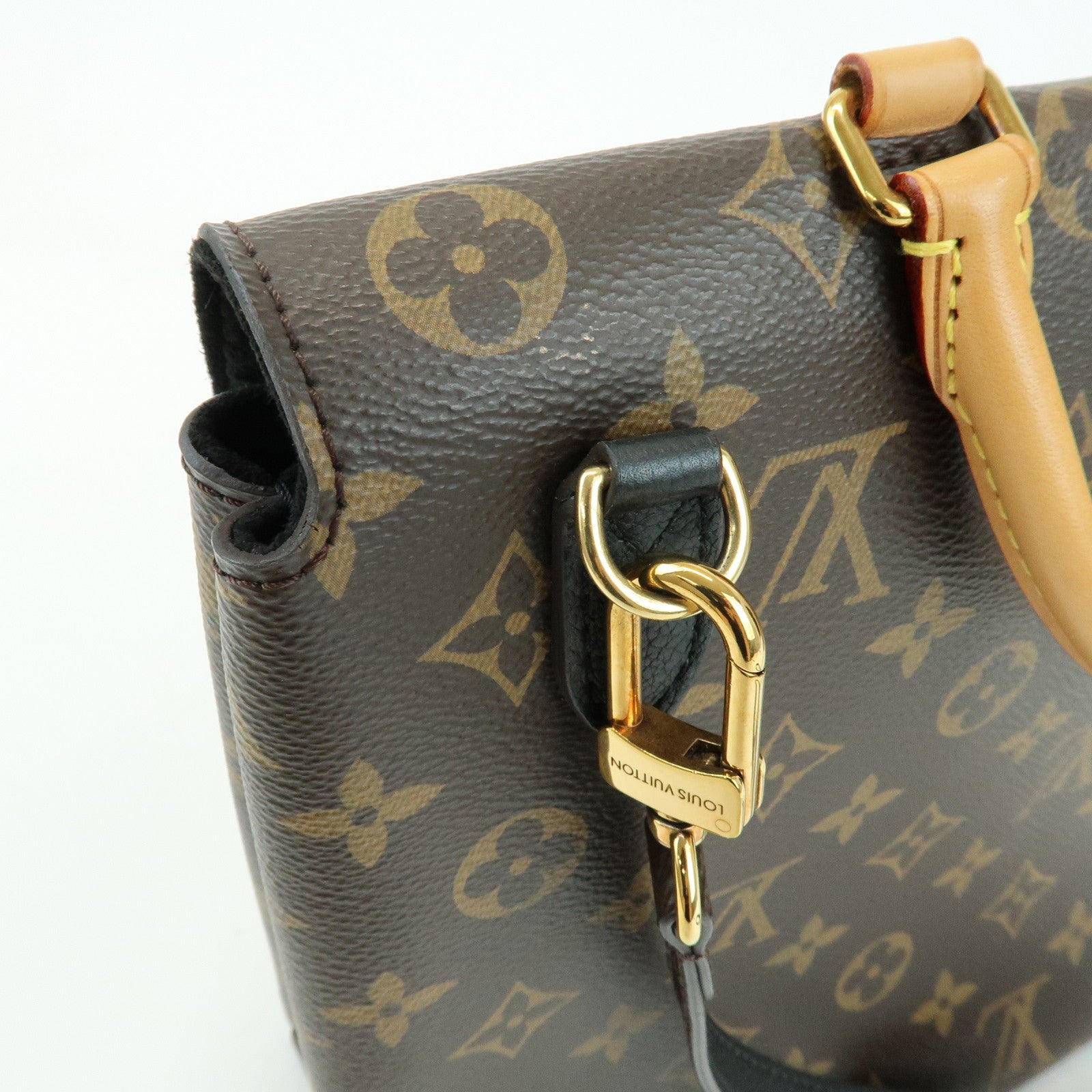Louis Vuitton Monogram Marignan Canvas 2Way Bag Hand Bag M44259