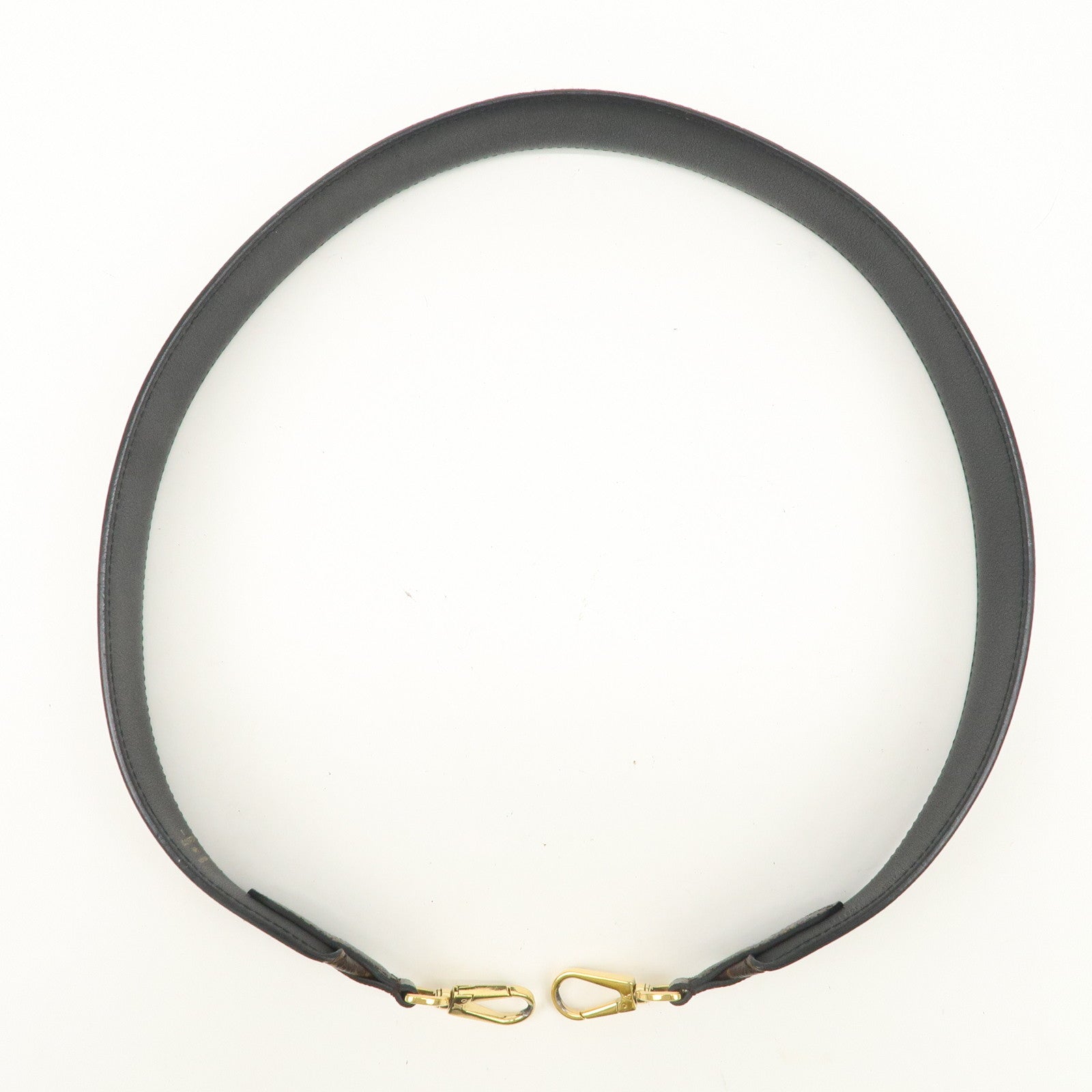 Louis Vuitton Monogram Canvas Shoulder Strap 90cm Noir J02288