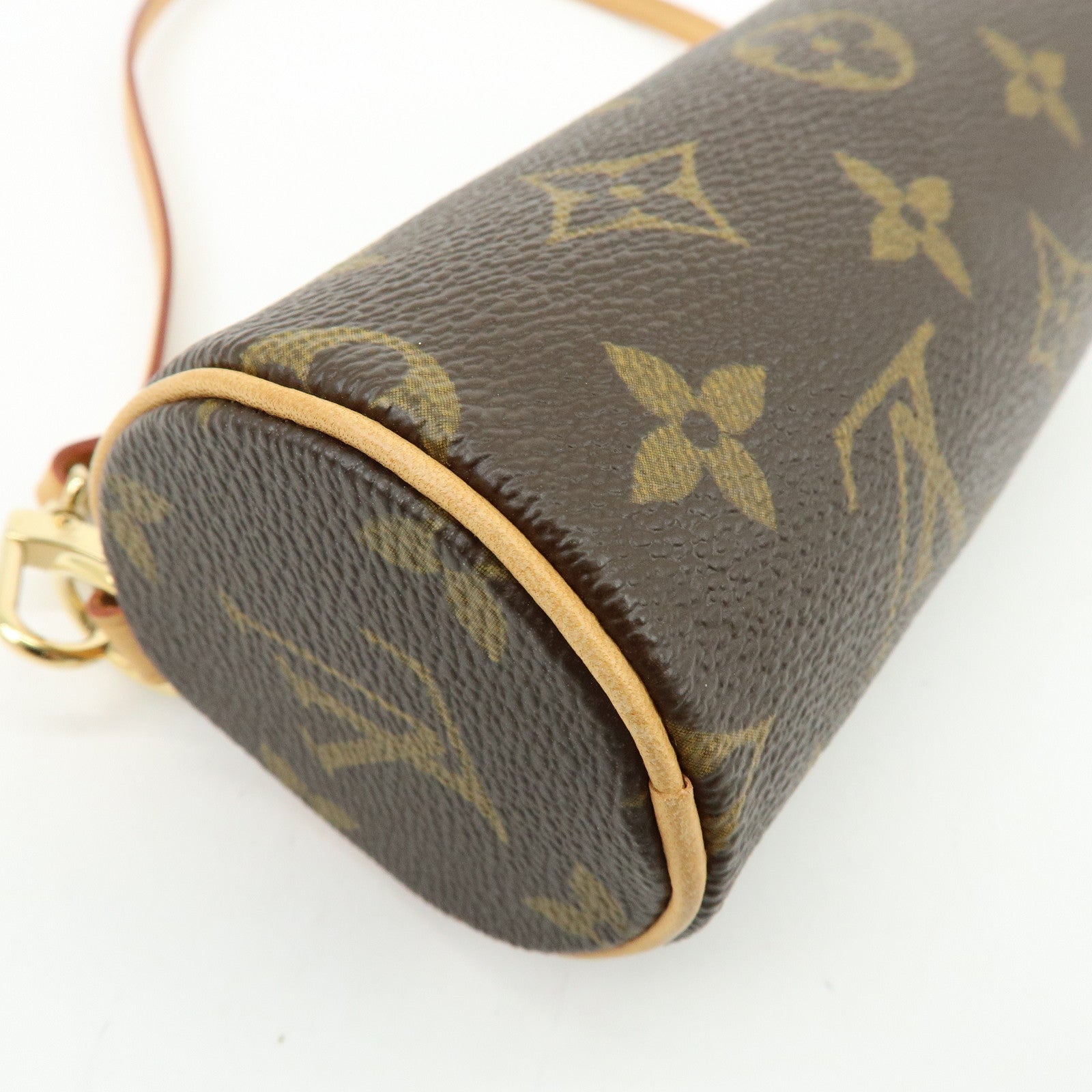Louis Vuitton Monogram Canvas Mini Pouch for Papillon Bag Brown