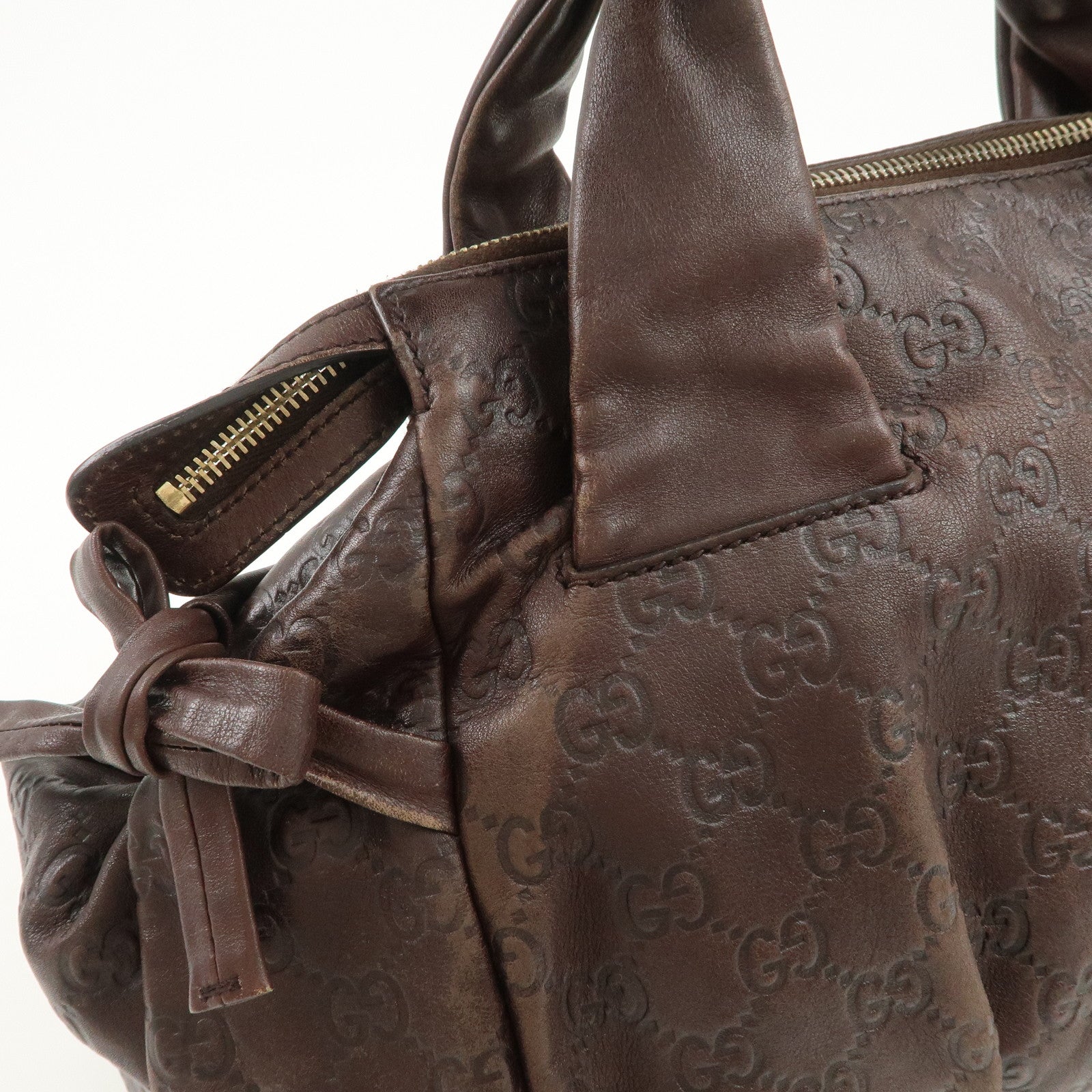 GUCCI Hysteria Guccissima Leather Hand Bag Shoulder Bag 197020